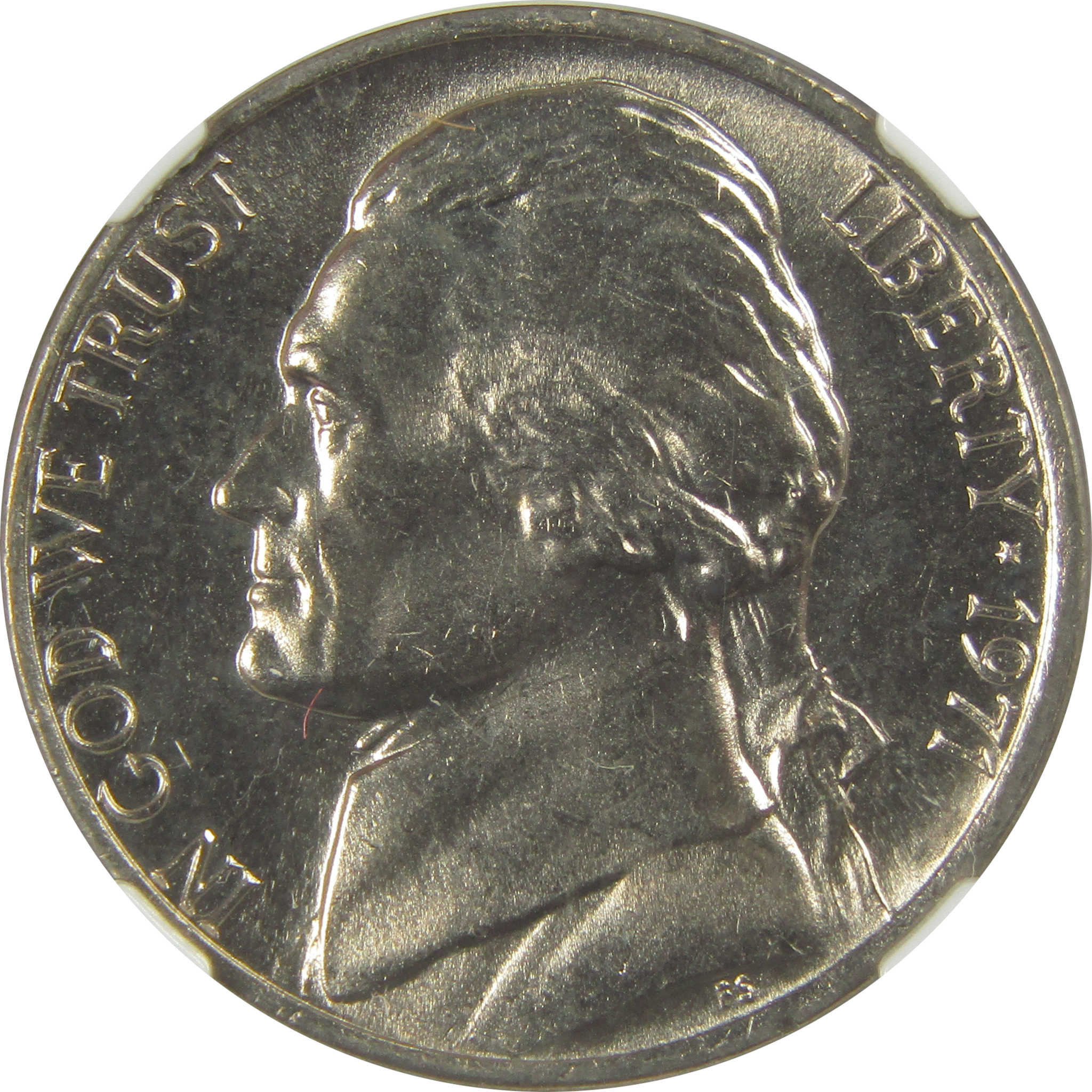 1971 Jefferson Nickel MS 66 NGC Original Bag Fragment SKU:I20336