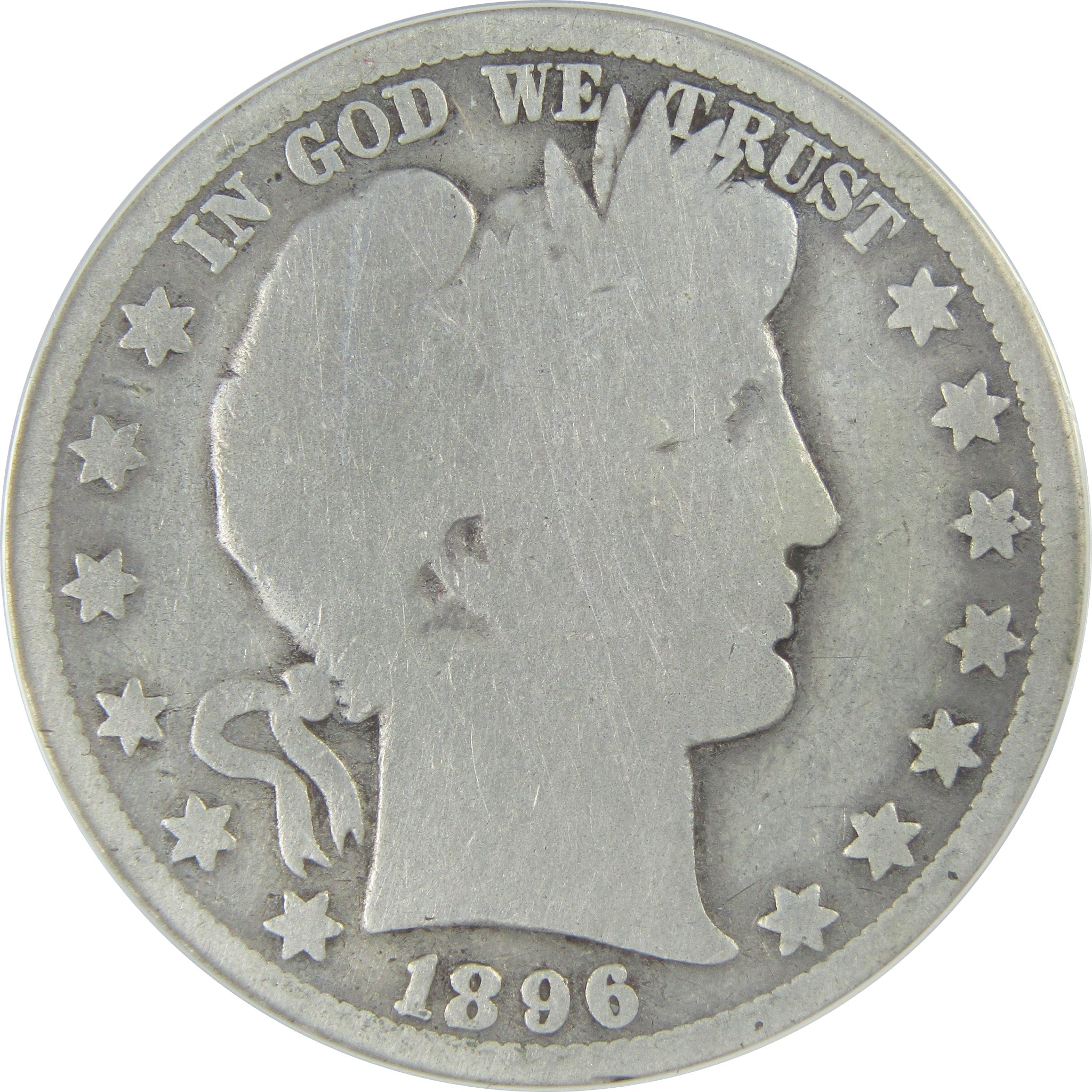 1896 O Barber Half Dollar AG 3 Details ANACS Silver 50c SKU:I16162