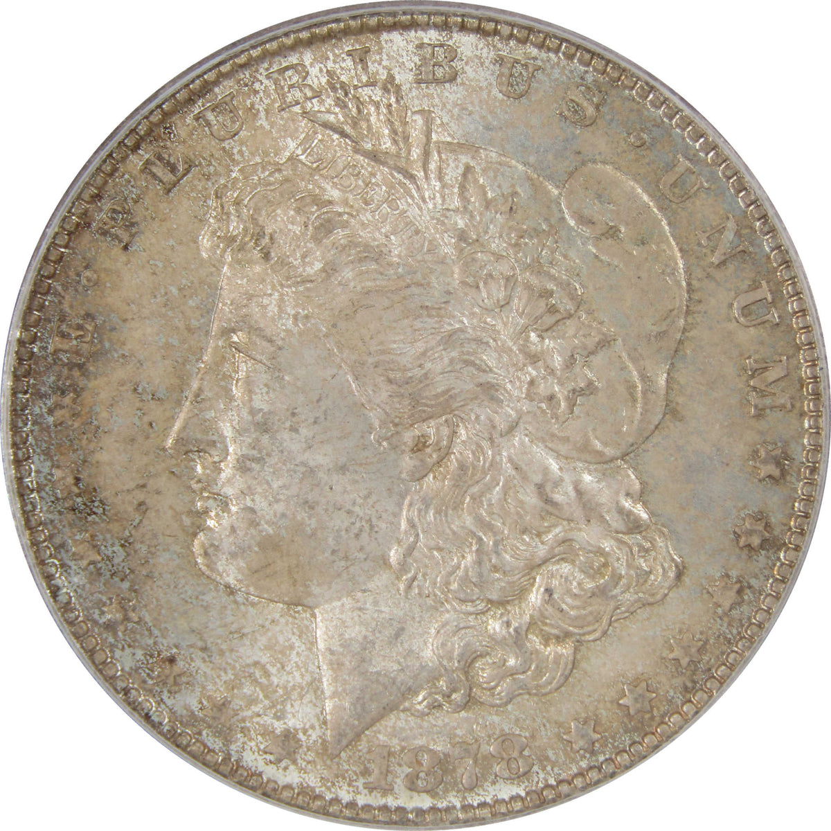 1878 S Morgan Silver Dollar MS 64 ICG Uncirculated $1 Coin SKU:I29185