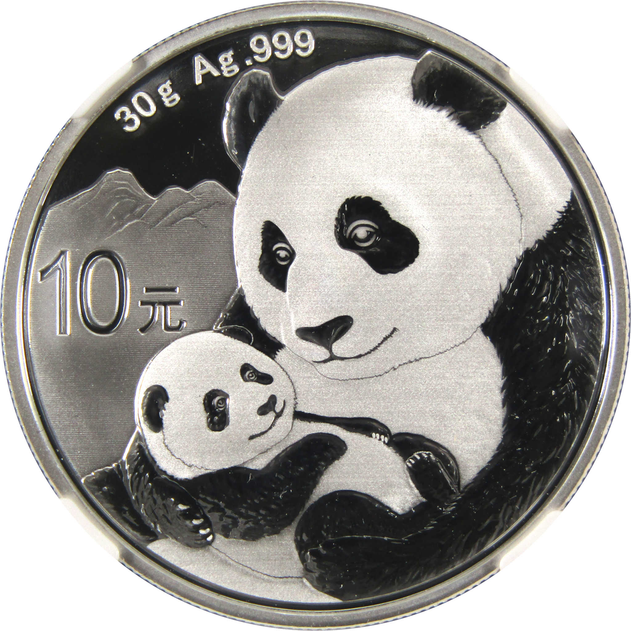 2019 Chinese Panda 10 Yuan 3 Piece Silver Set MS 70 NGC SKU:CPC3644