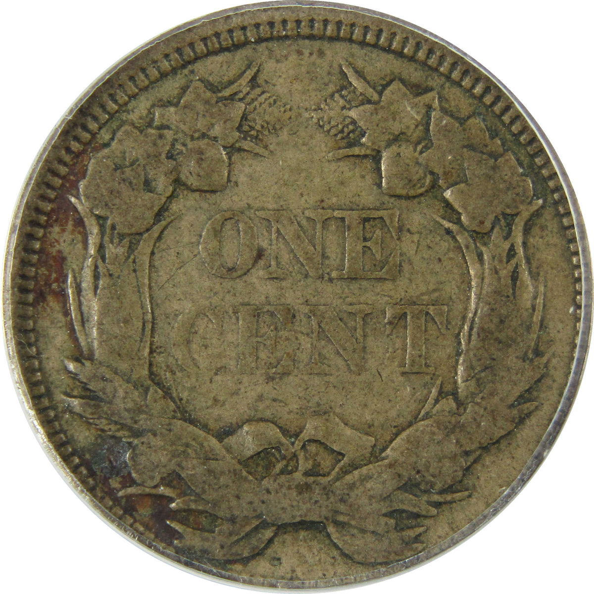 1857 Flying Eagle Cent VG 10 Details ANACS Penny 1c Coin SKU:I28562