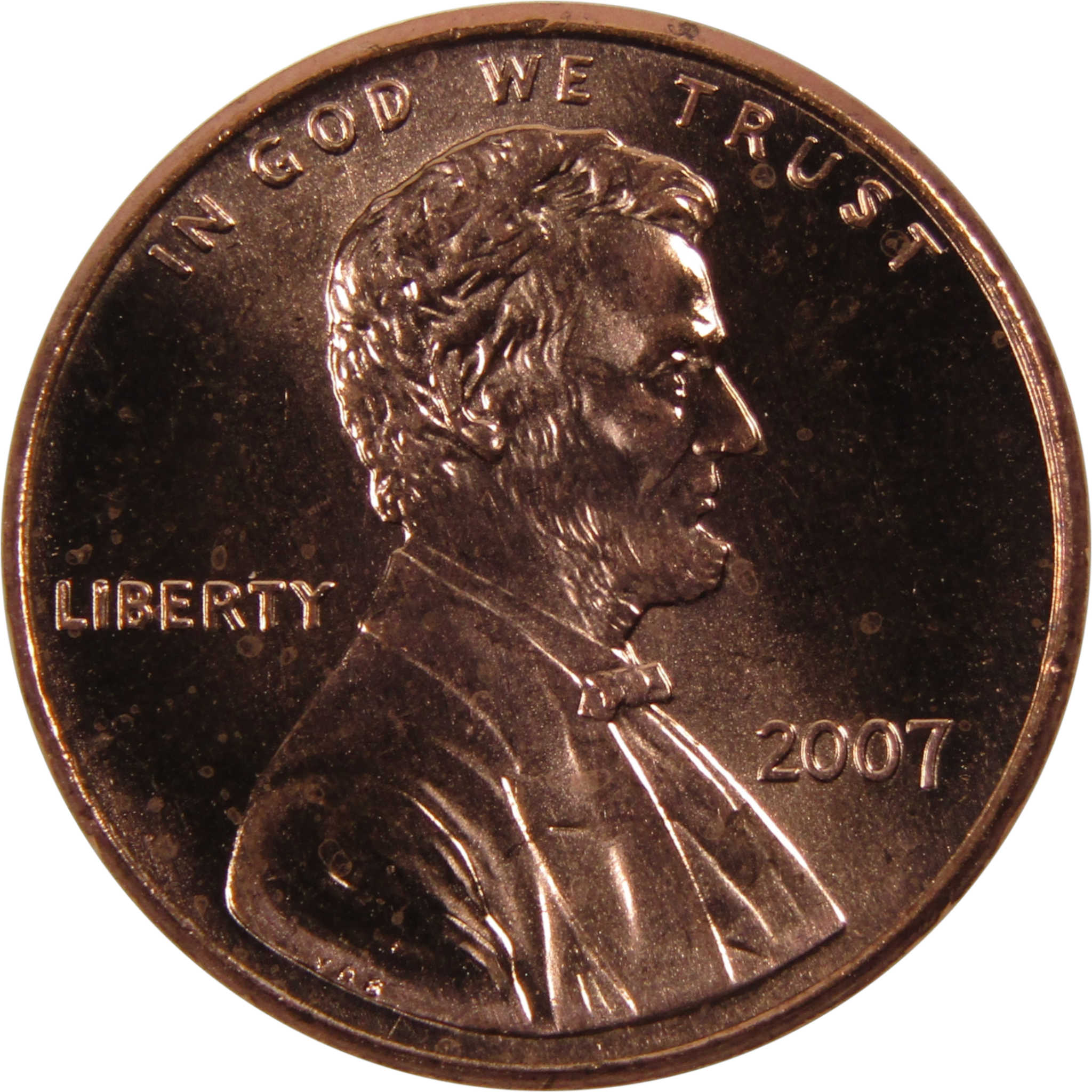 2007 Lincoln Memorial Cent BU Uncirculated Penny 1c Coin