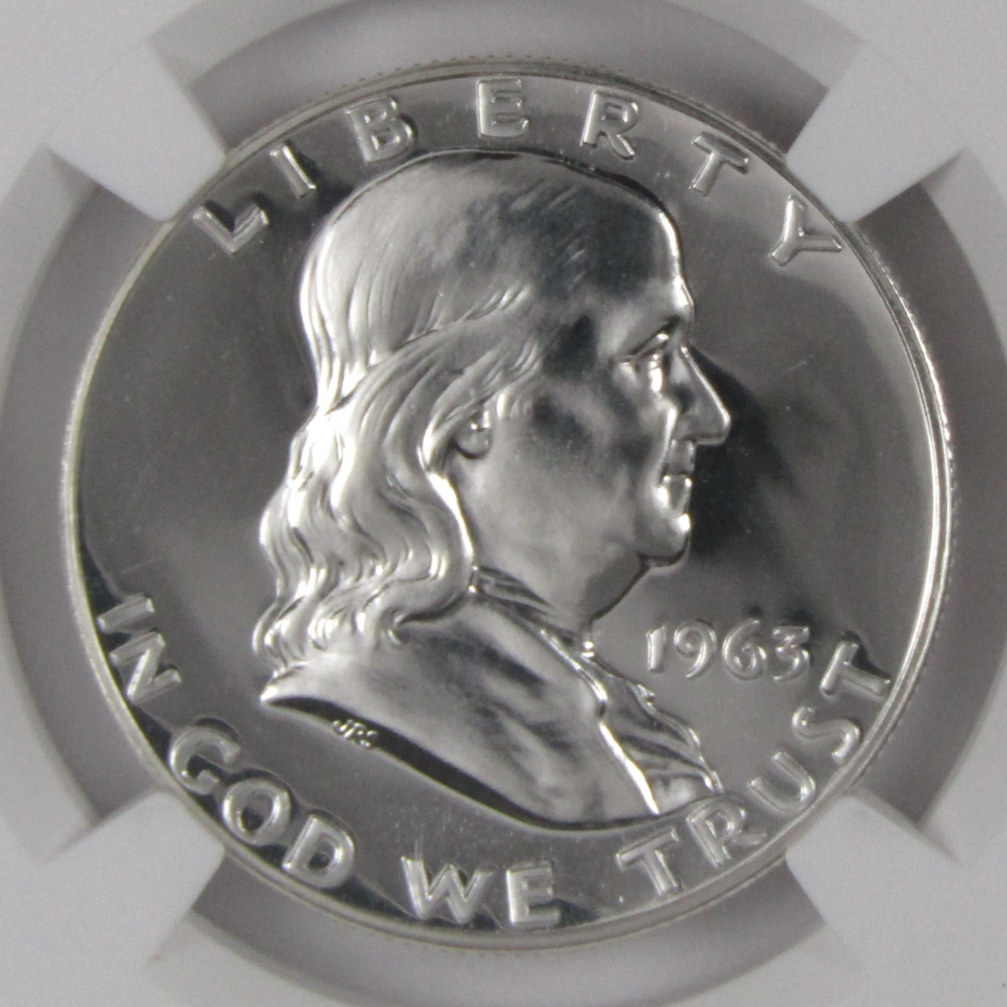1963 Franklin Silver Half Dollar PF 69 NGC Proof 50c Coin SKU:I27444