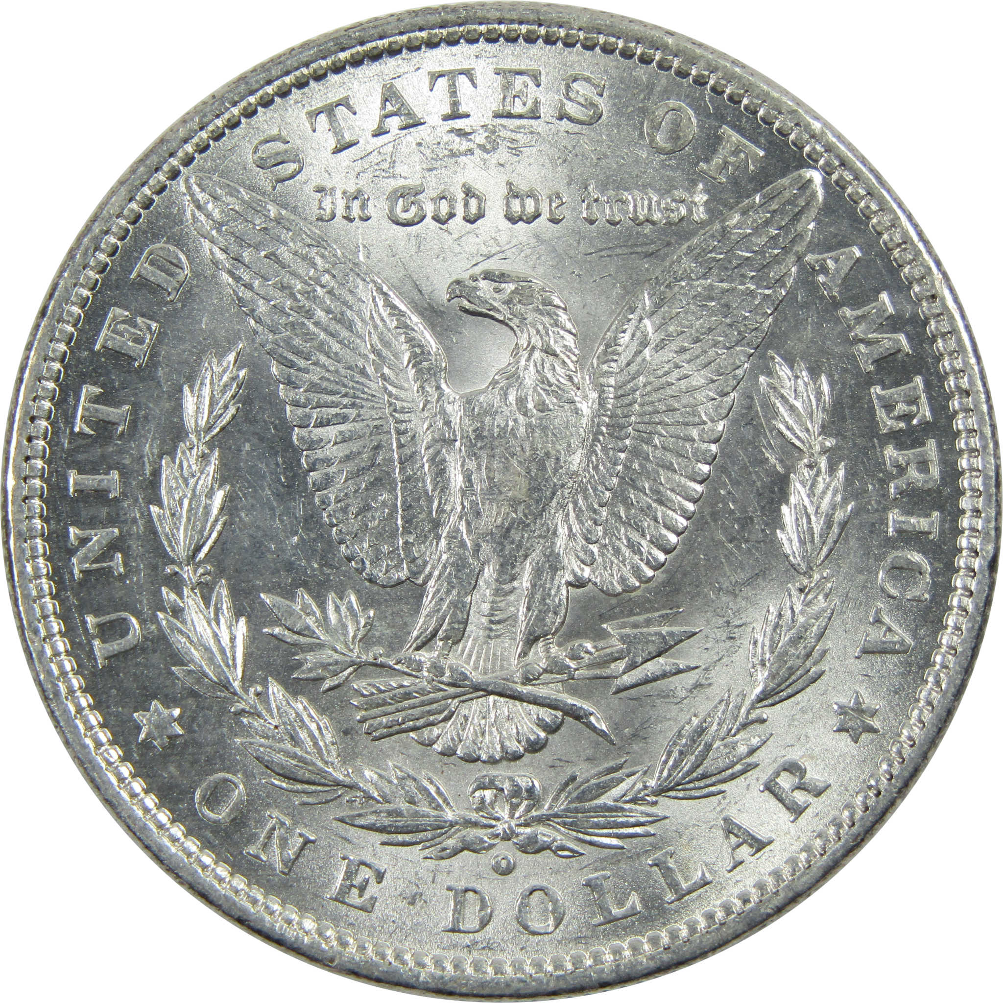 1880 O Morgan Dollar Borderline Uncirculated Silver $1 Coin SKU:I13106 - Morgan coin - Morgan silver dollar - Morgan silver dollar for sale - Profile Coins &amp; Collectibles