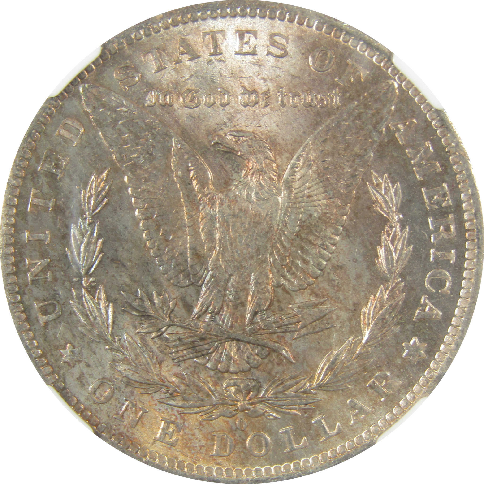 1883 O Morgan Dollar MS 63 NGC Silver Uncirculated Toned SKU:CPC0499