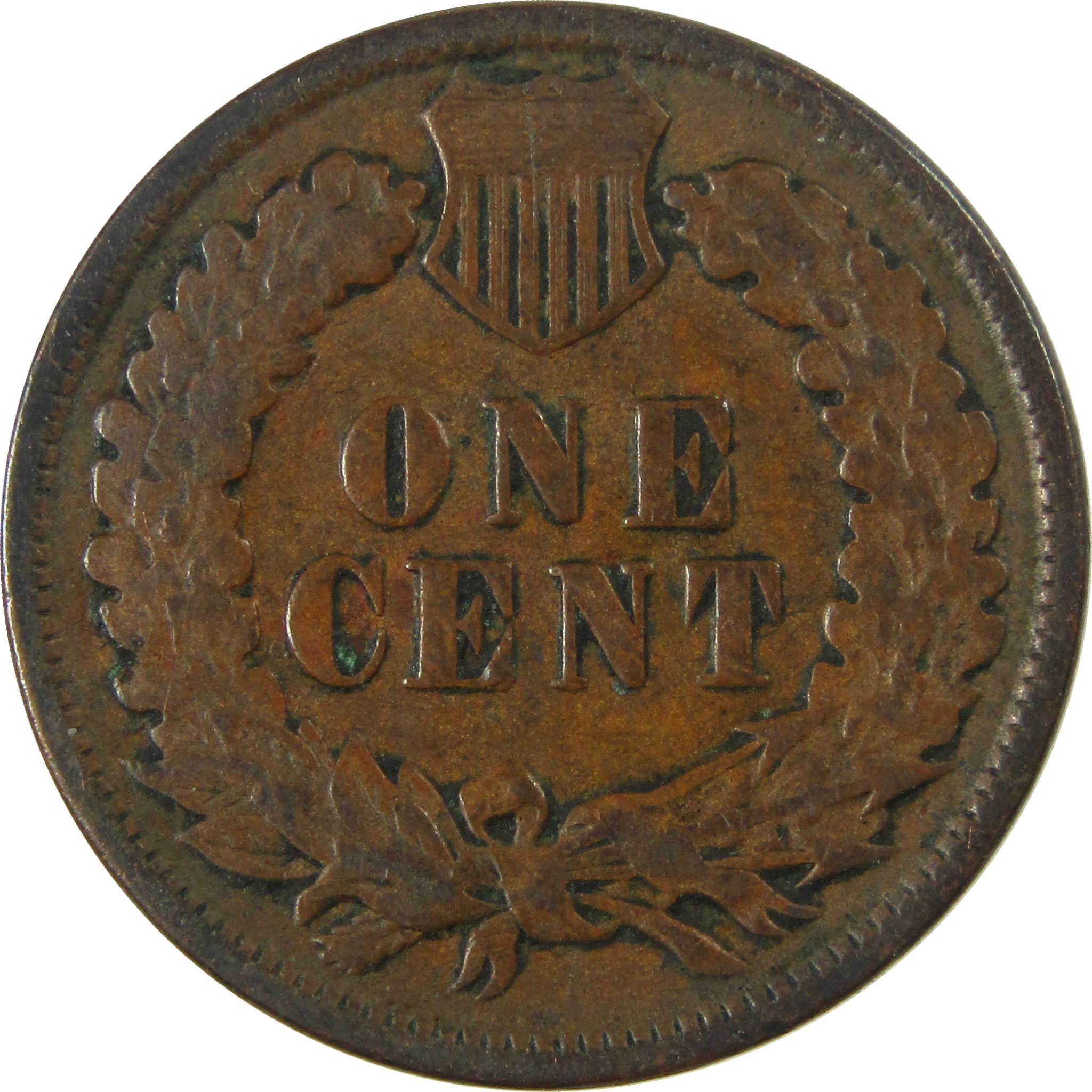 1897 Indian Head Cent VG Very Good Penny 1c Coin SKU:I26983