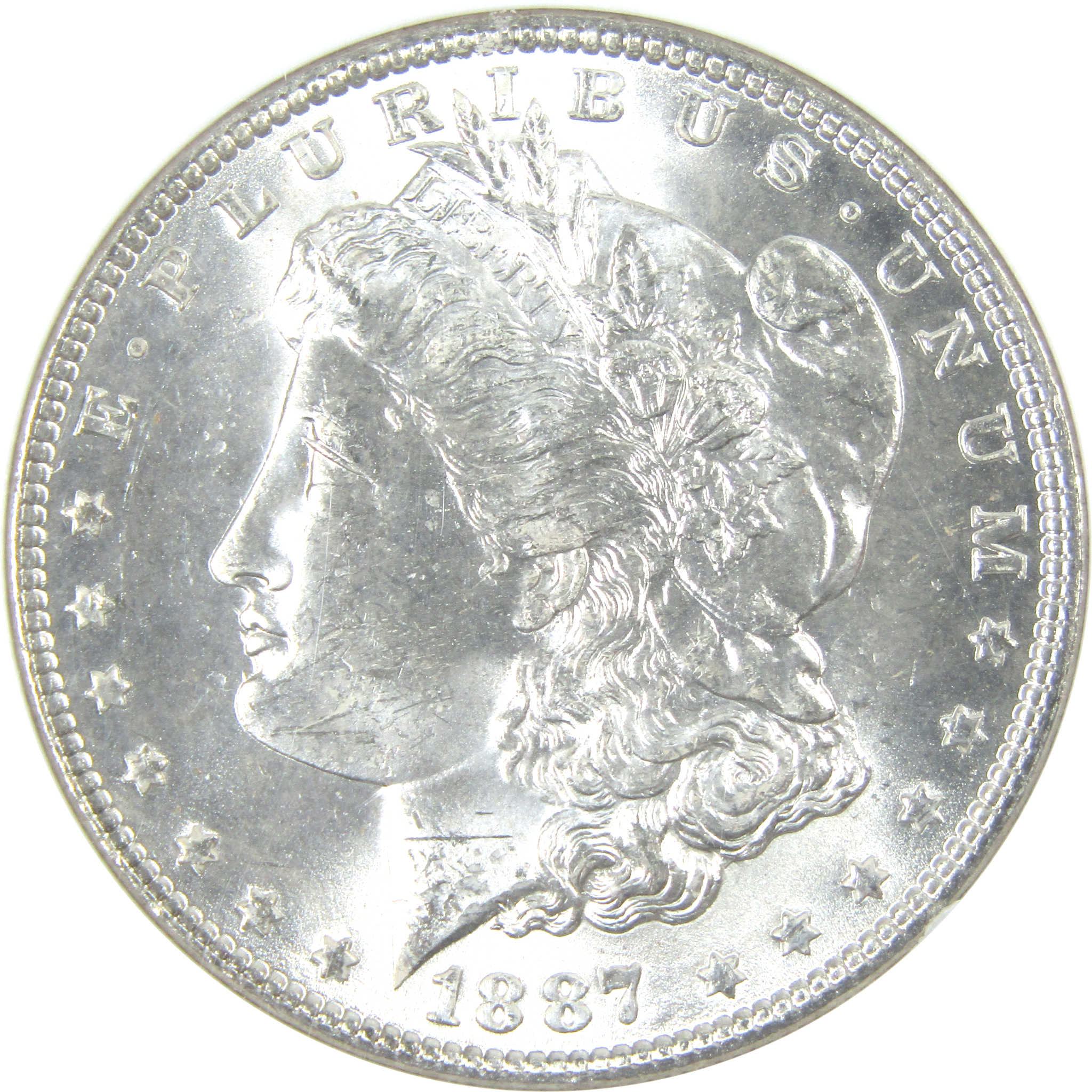 1887 Morgan Dollar MS 64 NGC Silver $1 Uncirculated Coin SKU:I15693 - Morgan coin - Morgan silver dollar - Morgan silver dollar for sale - Profile Coins &amp; Collectibles