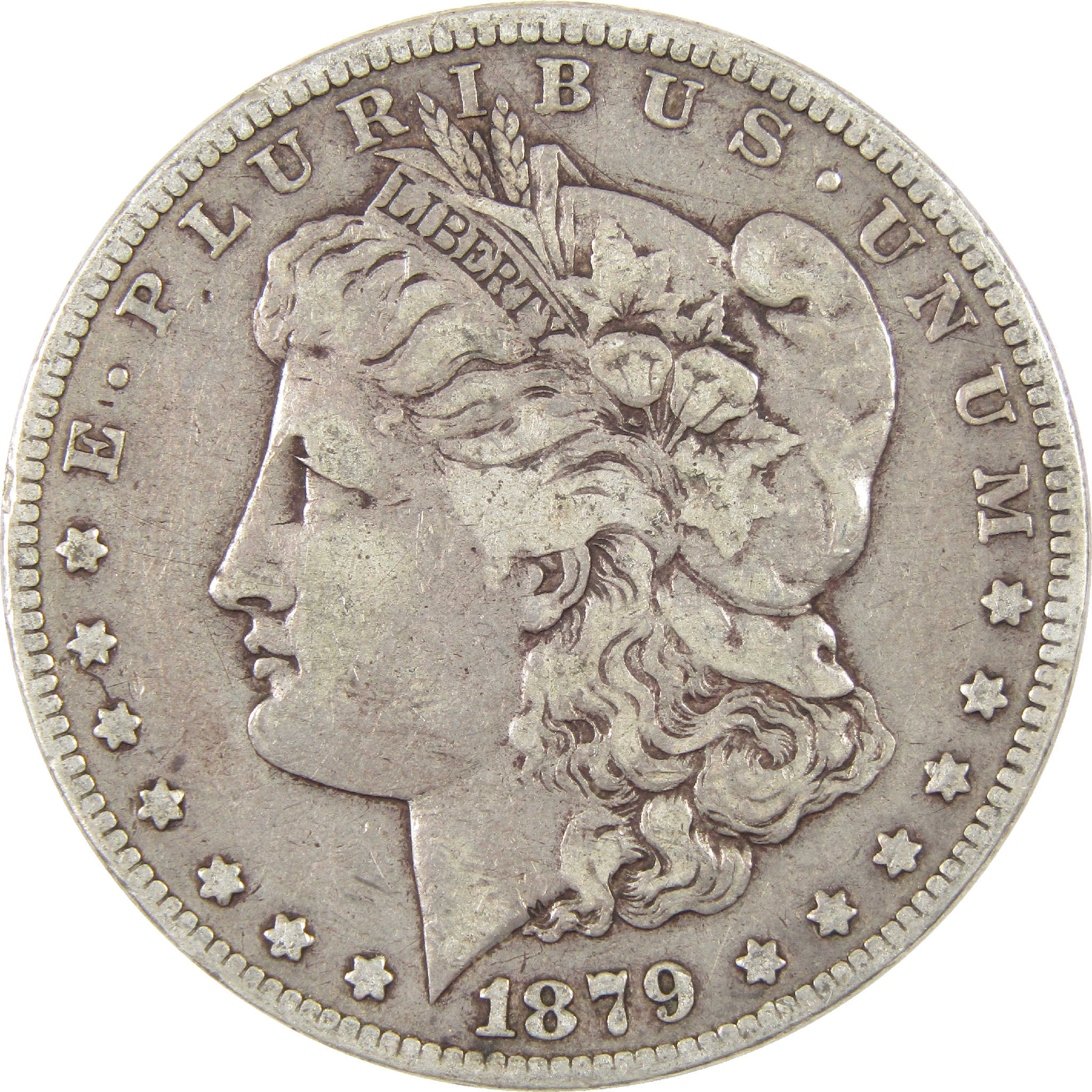 1879 S Rev 78 Morgan Dollar F Fine Details Silver $1 Coin SKU:I11259 - Morgan coin - Morgan silver dollar - Morgan silver dollar for sale - Profile Coins &amp; Collectibles