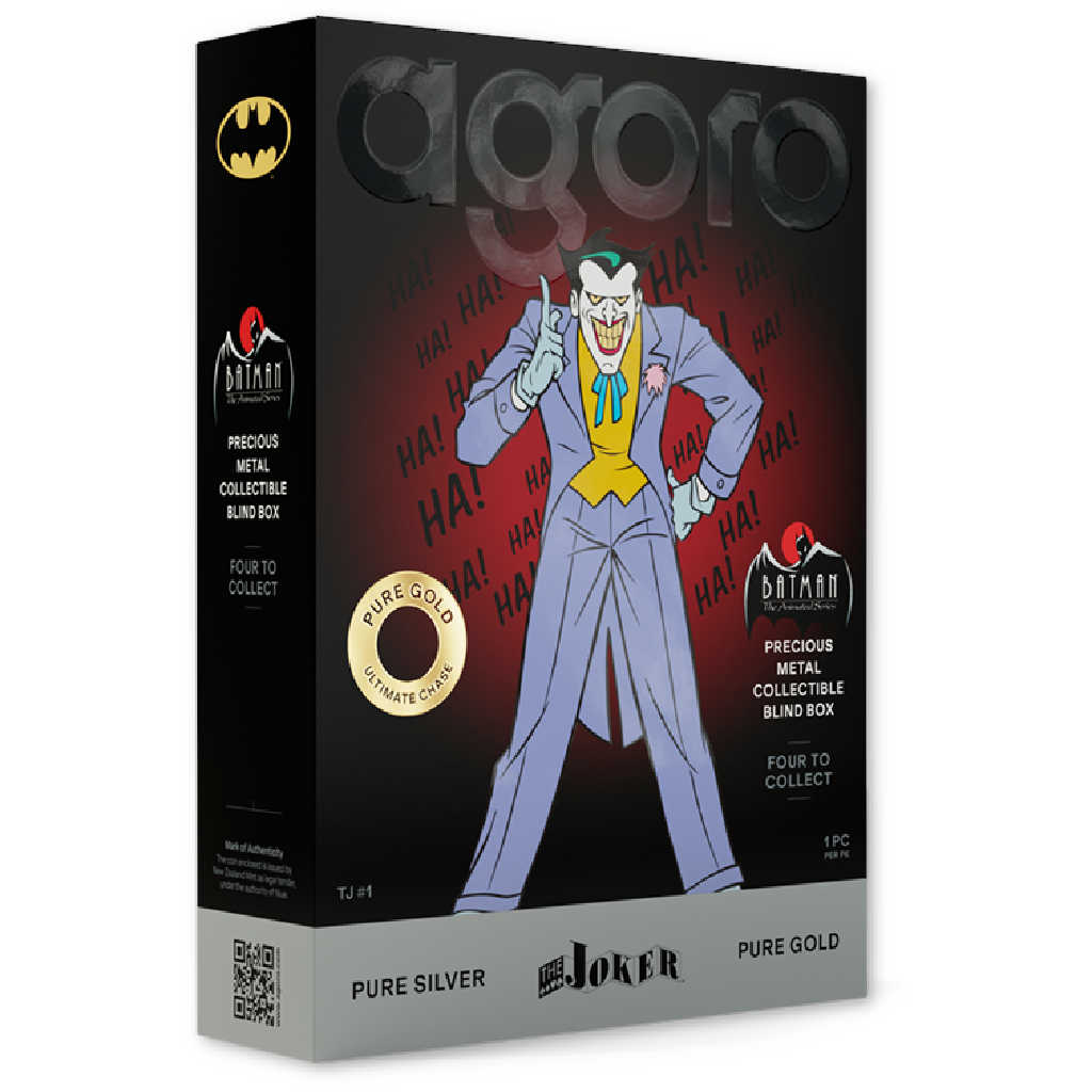 2026 Agoro Batman TAS Joker Collectible Coin Blind Box SKU:OPC281