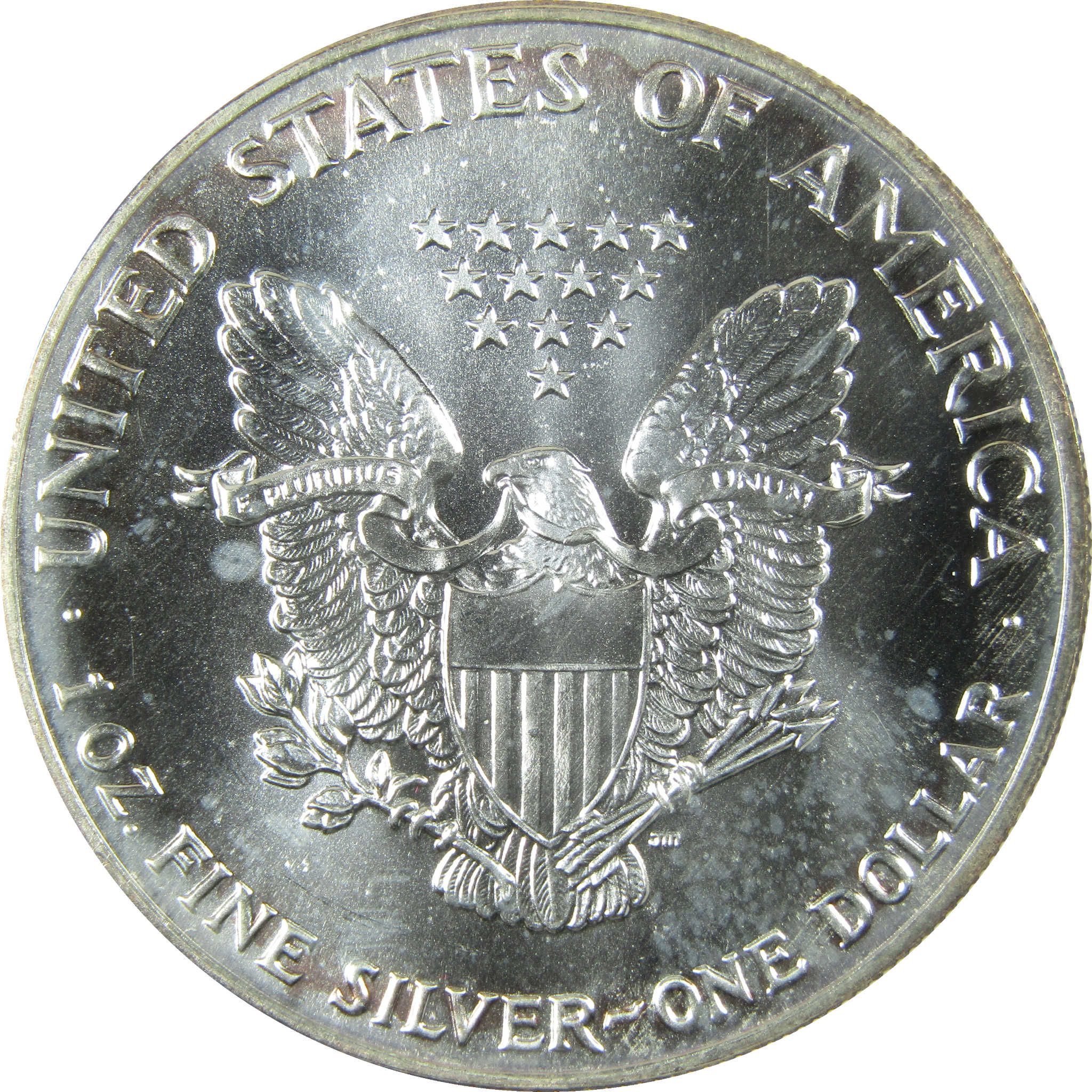 1990 American Silver Eagle Uncirculated Mint State $1 Coin SKU:CP1505