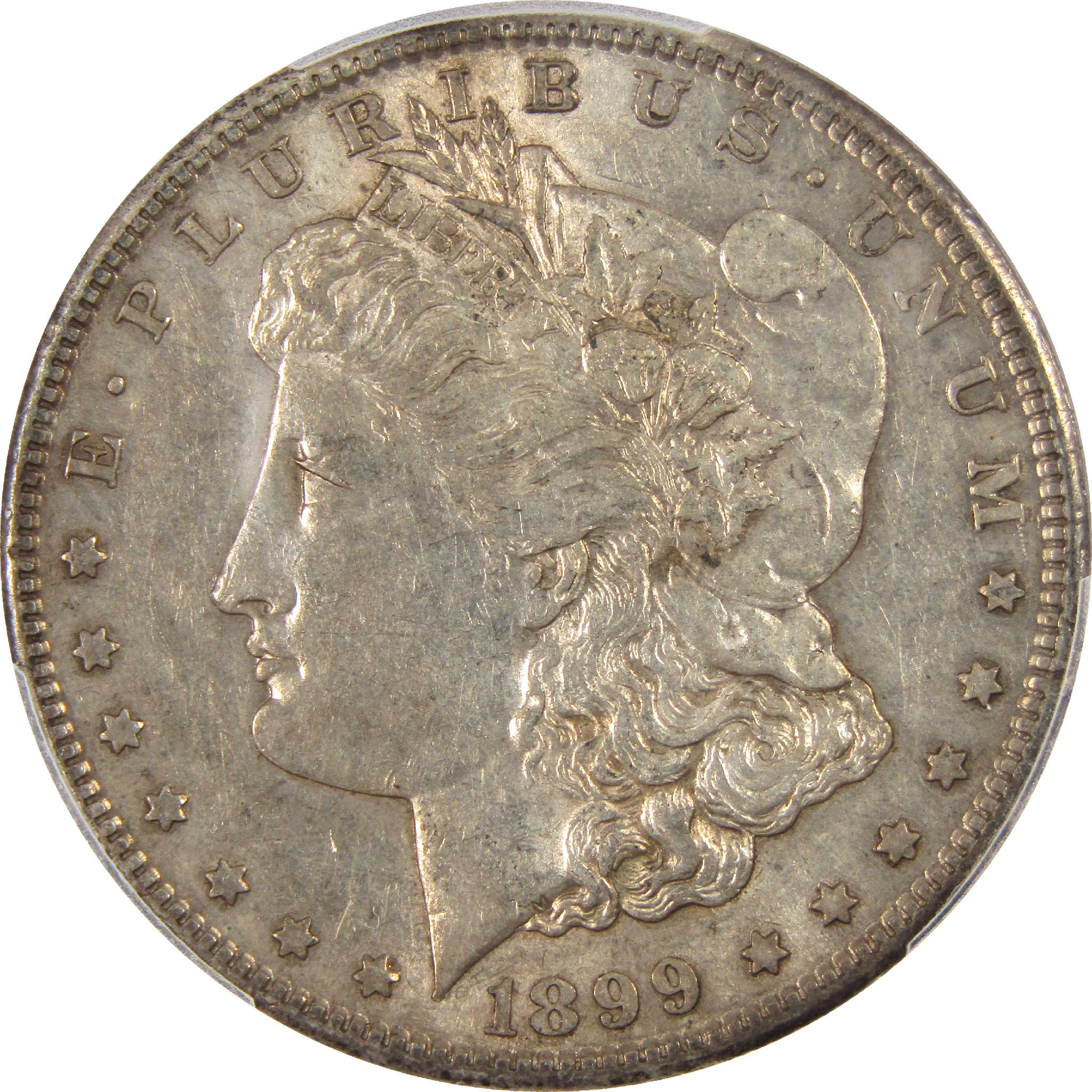 1899 S Morgan Dollar AU 53 PCGS Silver $1 Coin SKU:I11501 - Morgan coin - Morgan silver dollar - Morgan silver dollar for sale - Profile Coins &amp; Collectibles