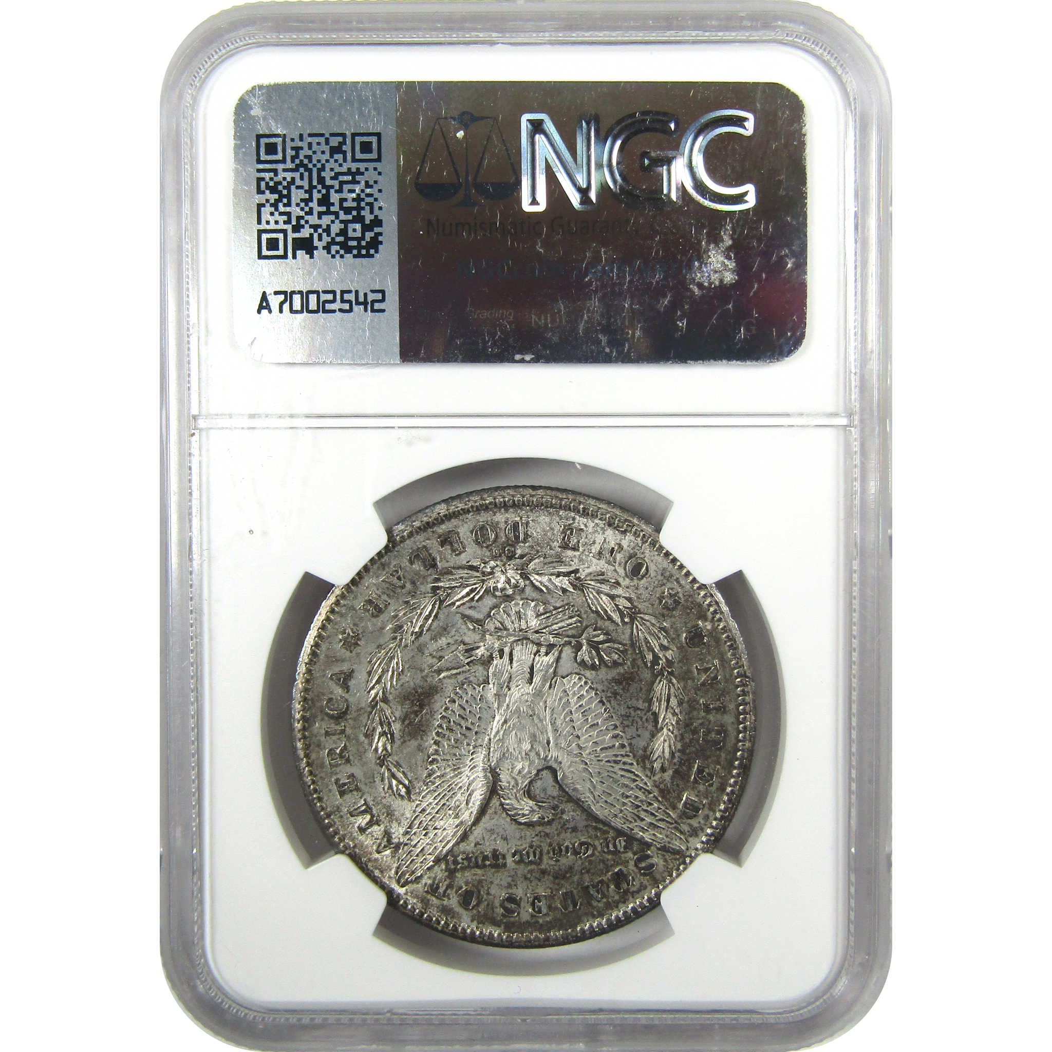 1878 CC Morgan Silver Dollar AU 58 NGC $1 Coin Collectible SKU:I27101 - Morgan coin - Morgan silver dollar - Morgan silver dollar for sale - Profile Coins &amp; Collectibles