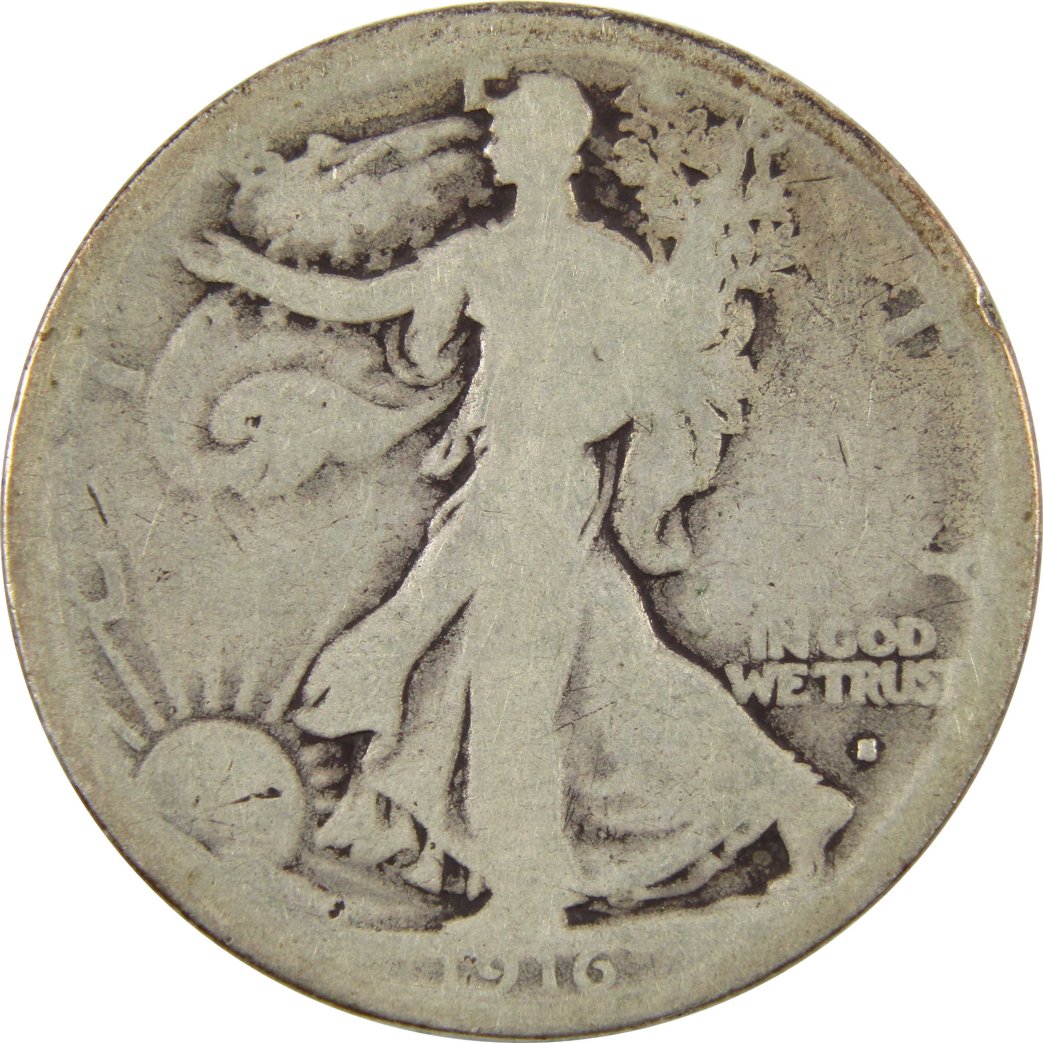 Liberty Walking Half Dollar Profile Coins Collectibles