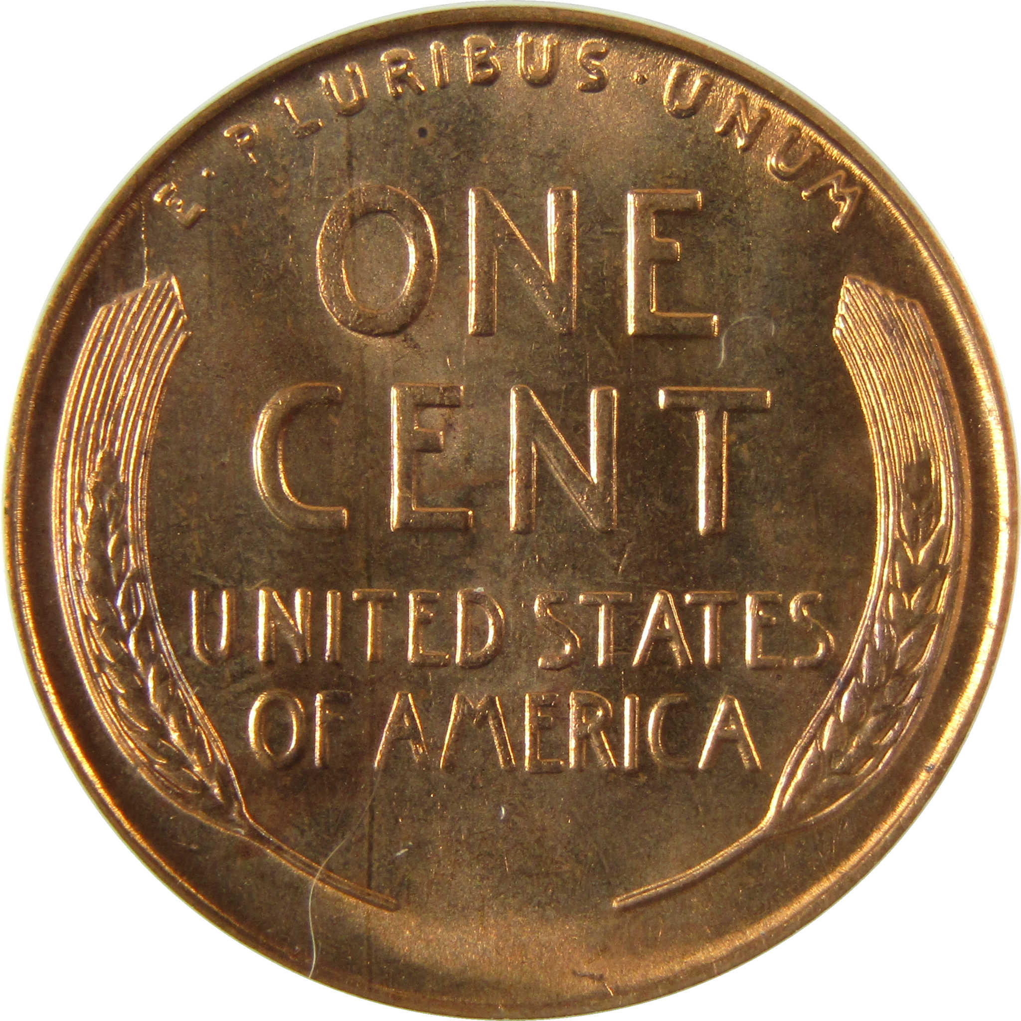 1940 S Lincoln Wheat Cent MS 63 RD ANACS Penny 1c Coin SKU:I28425