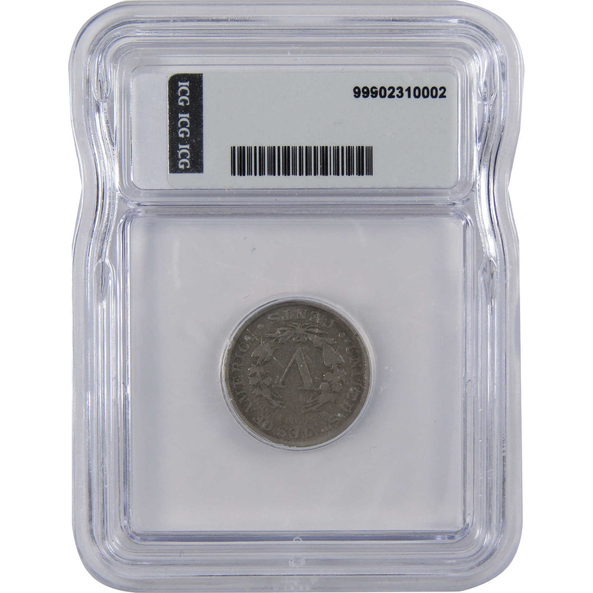 1884 Liberty Head V Nickel VG 8 ICG 5c Coin Collectible SKU:I29084