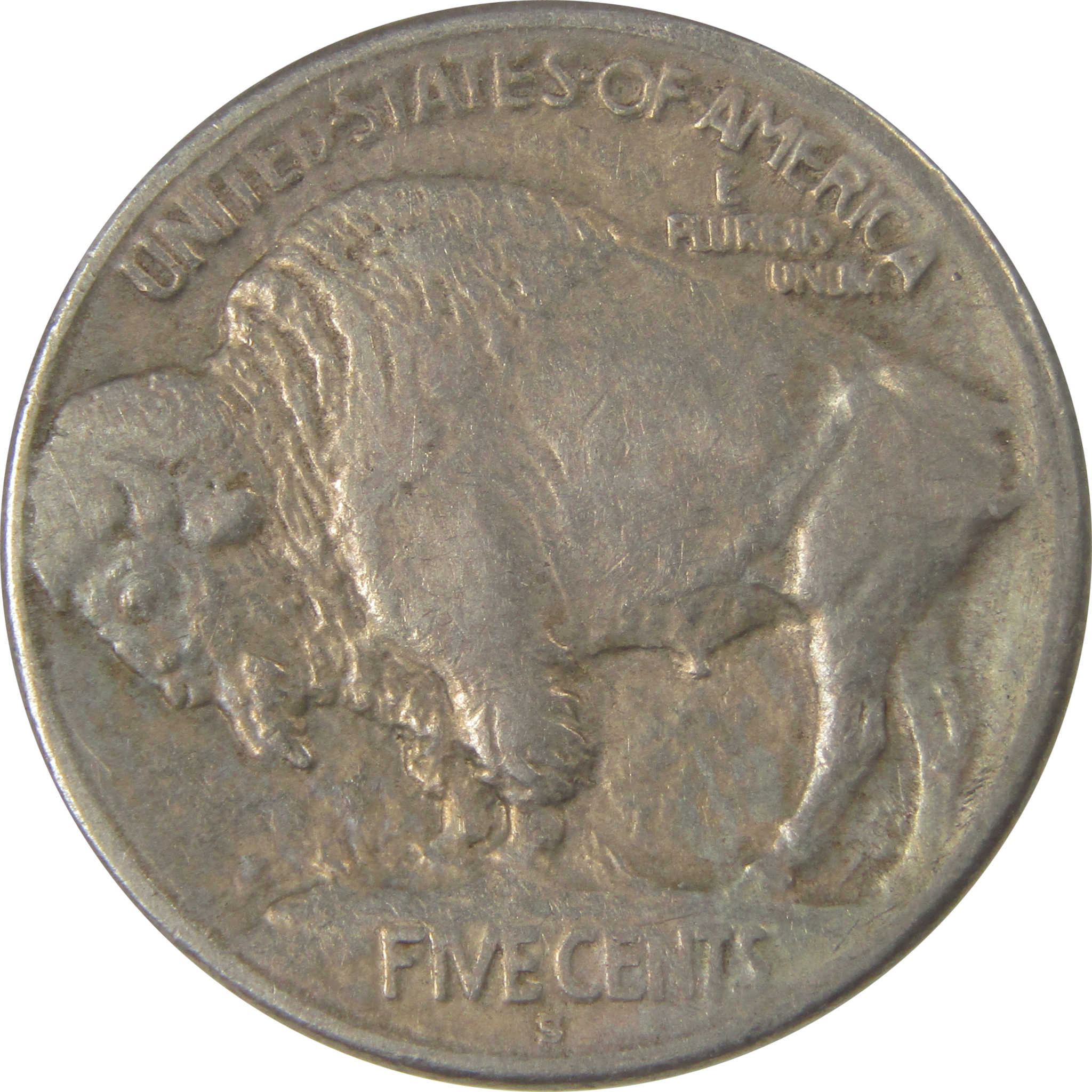1913 S Type 1 Indian Head Buffalo Nickel VF Very Fine SKU:I22849