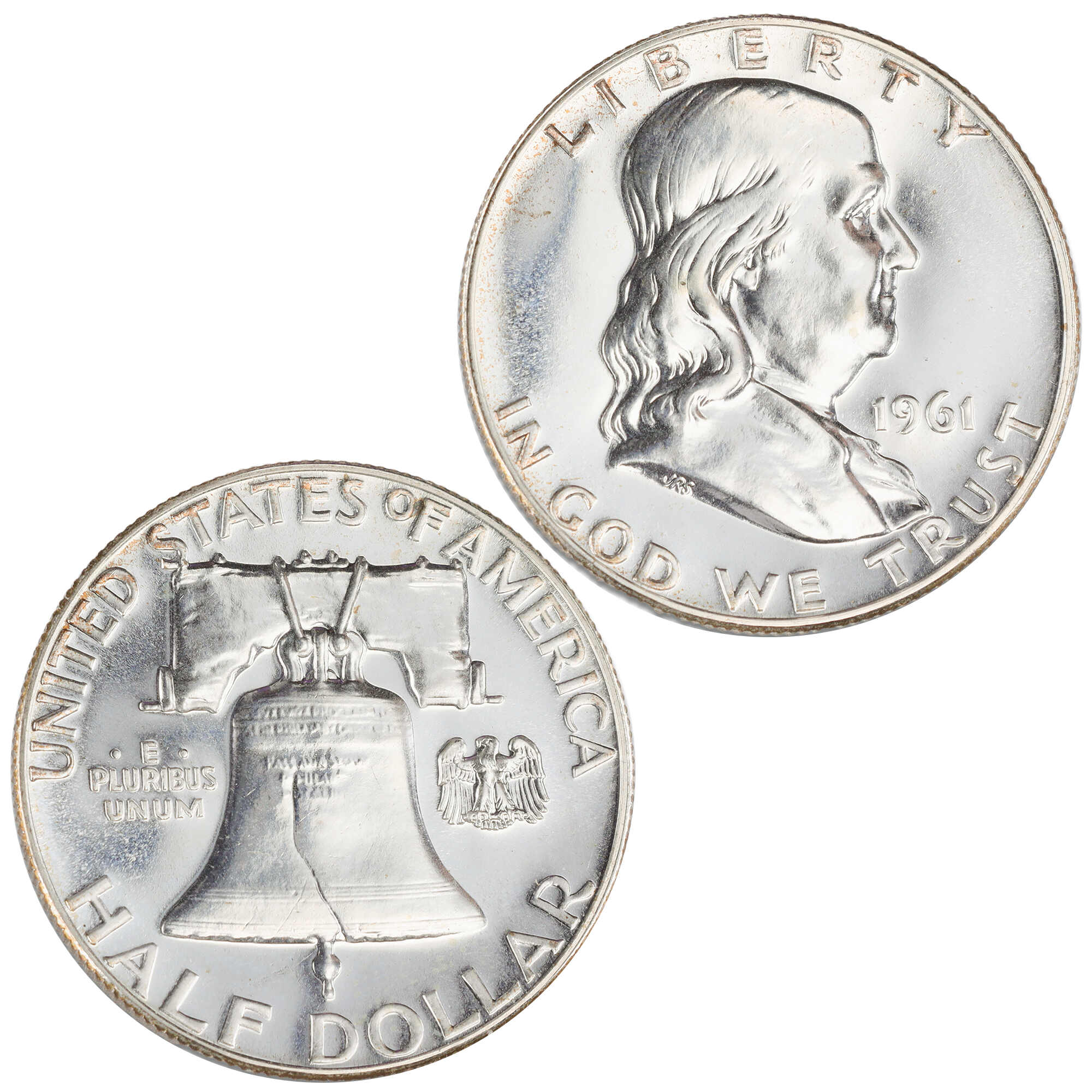 1961 Franklin Half Dollar Silver 50c Proof Coin SKU:I12085