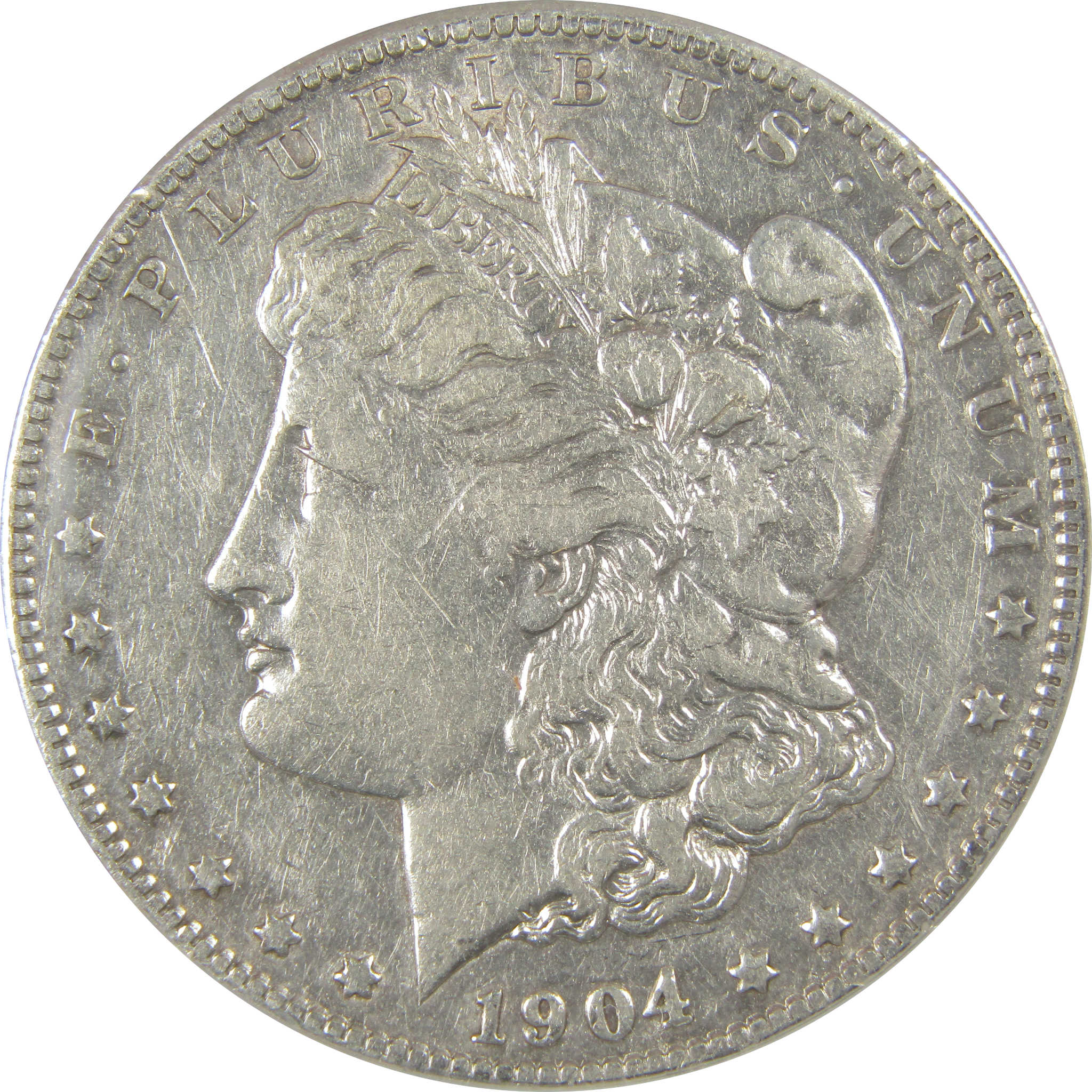 1904 S Morgan Dollar VF 35 Details ANACS Silver $1 Coin SKU:I21177 - Morgan coin - Morgan silver dollar - Morgan silver dollar for sale - Profile Coins &amp; Collectibles