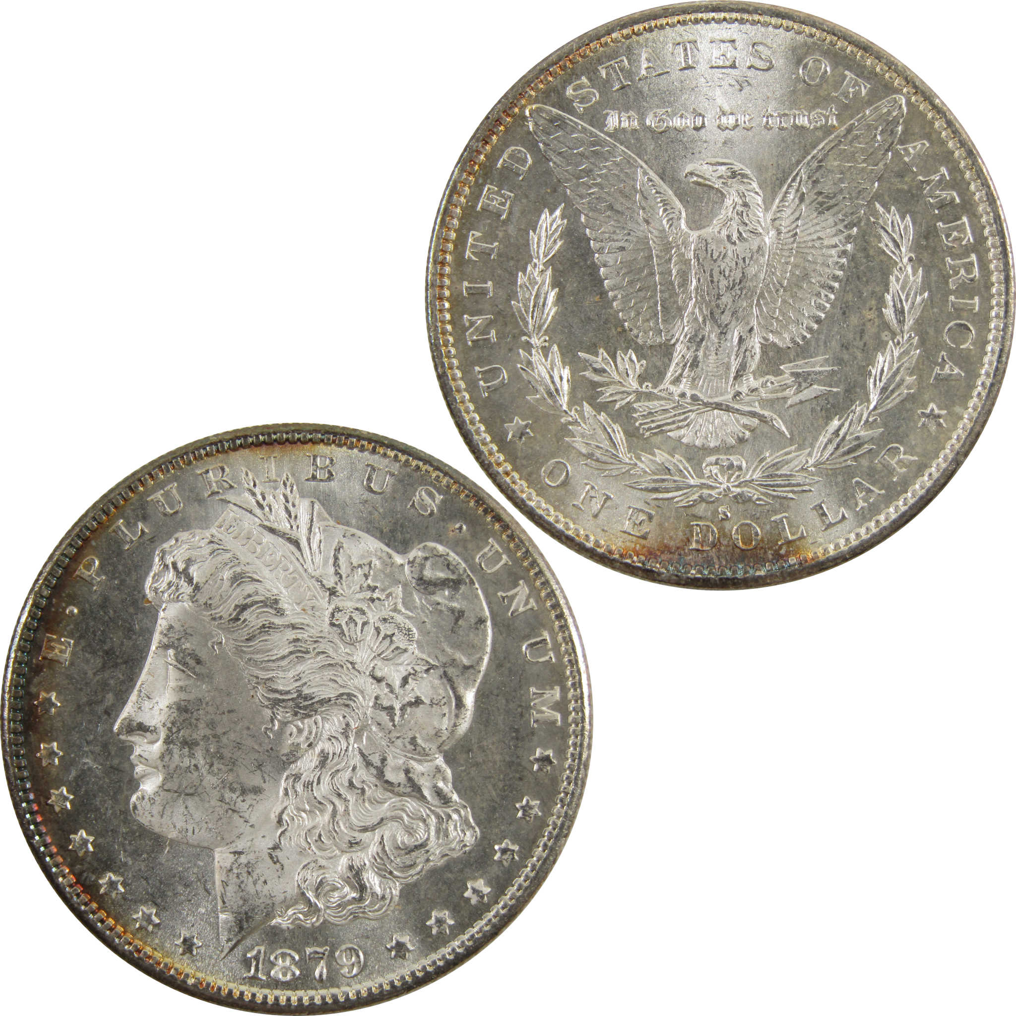 1879 S Morgan Dollar BU Uncirculated 90% Silver $1 Coin SKU:CPC4340 - Morgan coin - Morgan silver dollar - Morgan silver dollar for sale - Profile Coins &amp; Collectibles