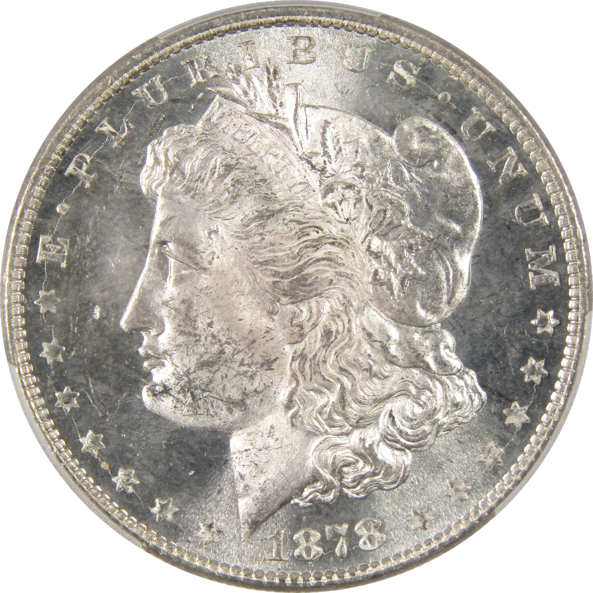 1878 8TF Morgan Dollar MS 63 PCGS Silver $1 Uncirculated SKU:I11335 - Morgan coin - Morgan silver dollar - Morgan silver dollar for sale - Profile Coins &amp; Collectibles