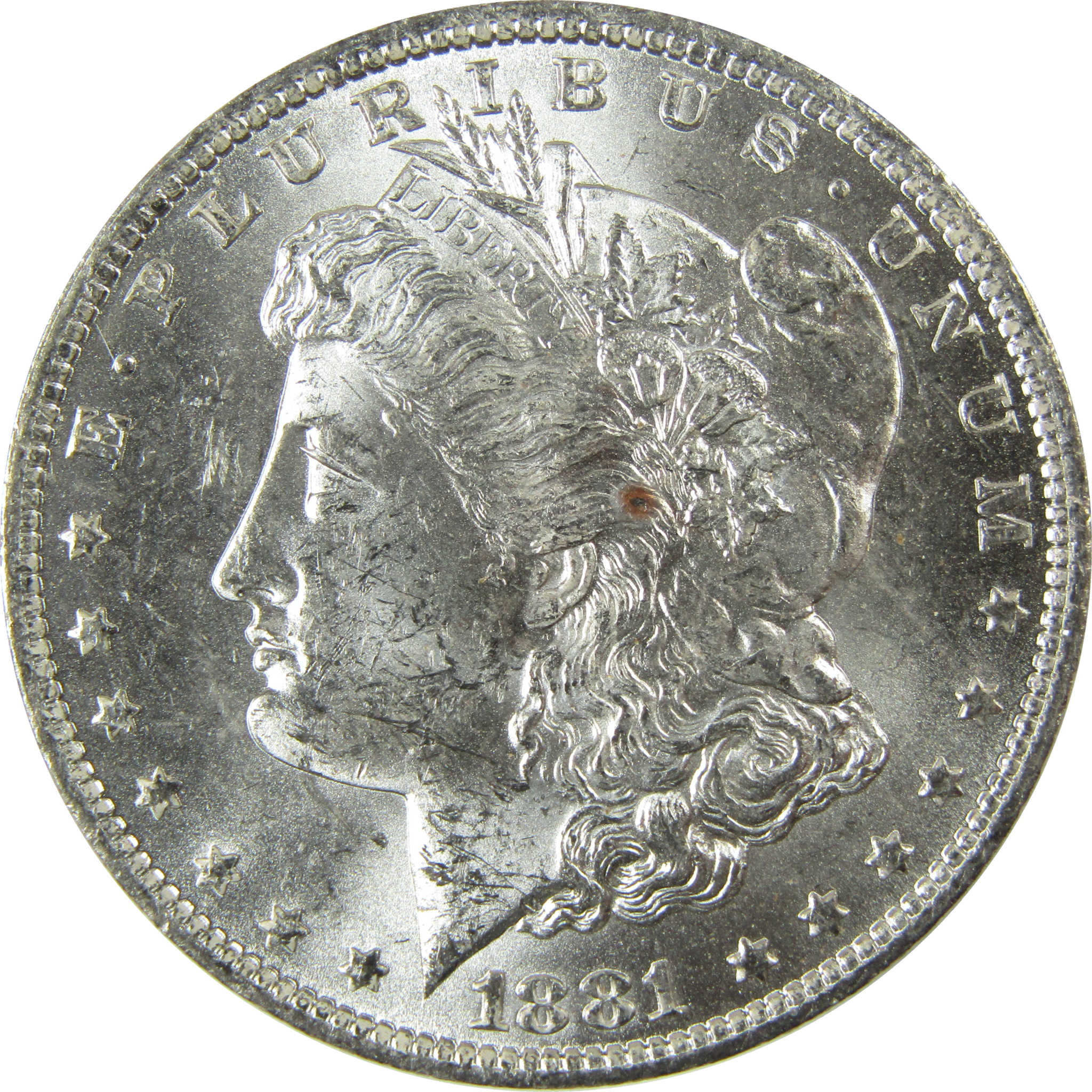 1881 O Morgan Silver Dollar Uncirculated Mint State $1 Coin SKU:I27681