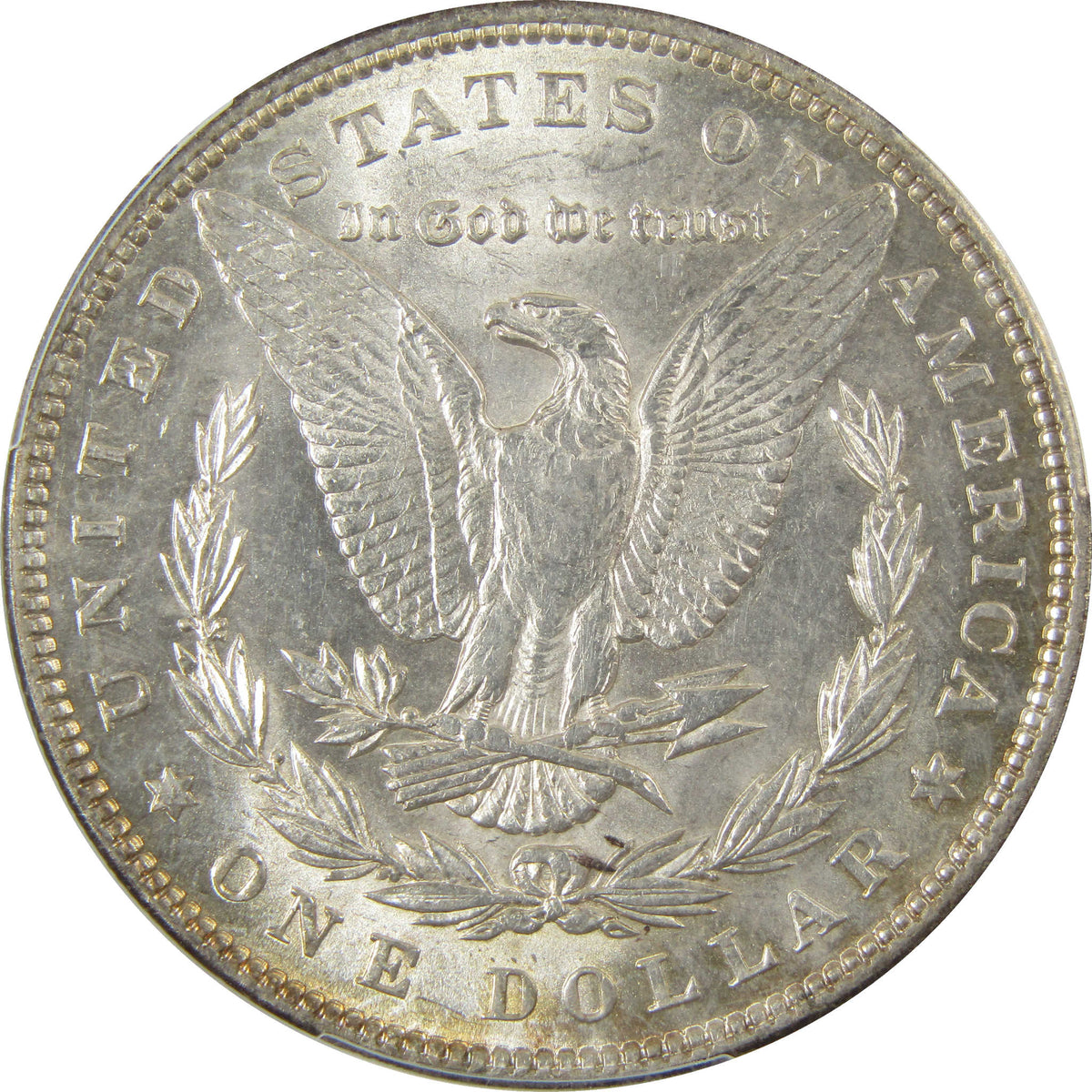 1893 Morgan Silver Dollar AU 58 PCGS $1 Coin Collectible SKU:I23406