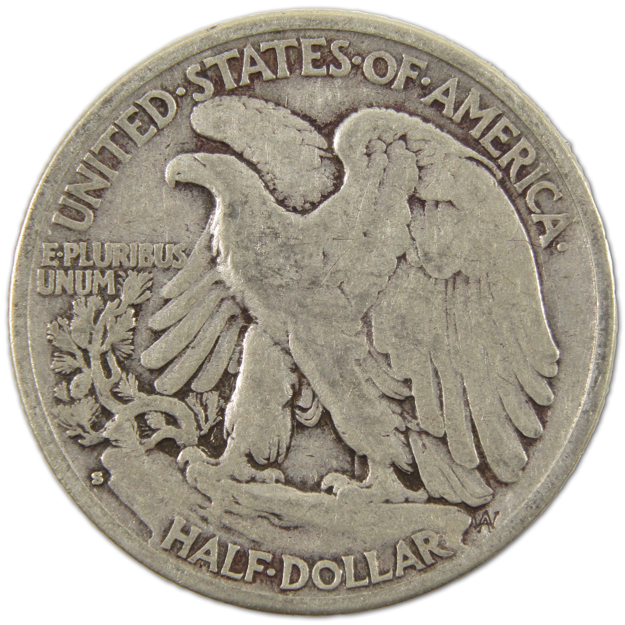 1929 S Liberty Walking Half Dollar VG Very Good Silver 50c SKU:I10786