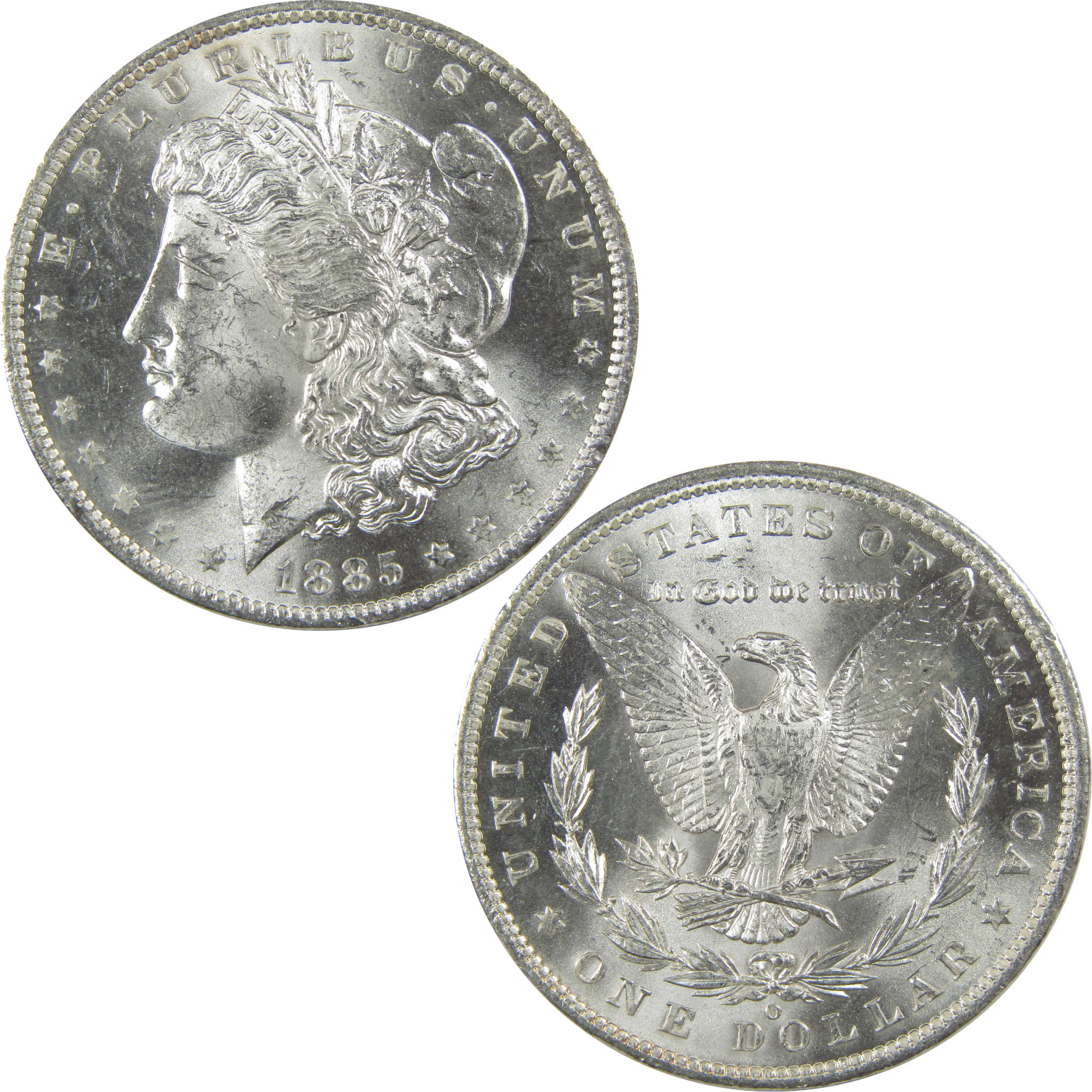 1885 O Morgan Dollar Uncirculated Silver $1 Coin SKU:I22084 - Morgan coin - Morgan silver dollar - Morgan silver dollar for sale - Profile Coins &amp; Collectibles