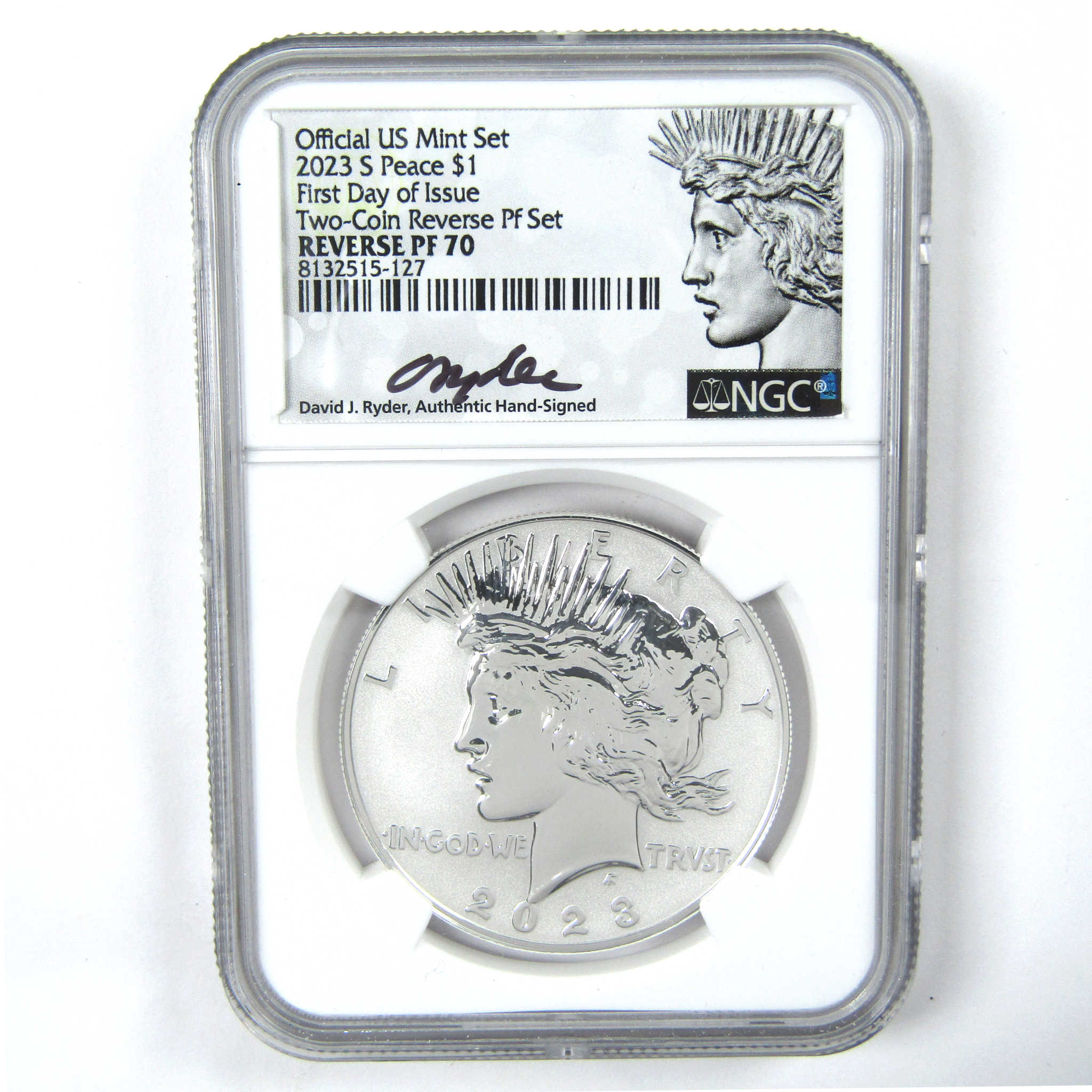 2023 Morgan & Peace Dollar Two-Coin Reverse Proof Set NGC SKU:CPC7009 - Morgan coin - Morgan silver dollar - Morgan silver dollar for sale - Profile Coins &amp; Collectibles