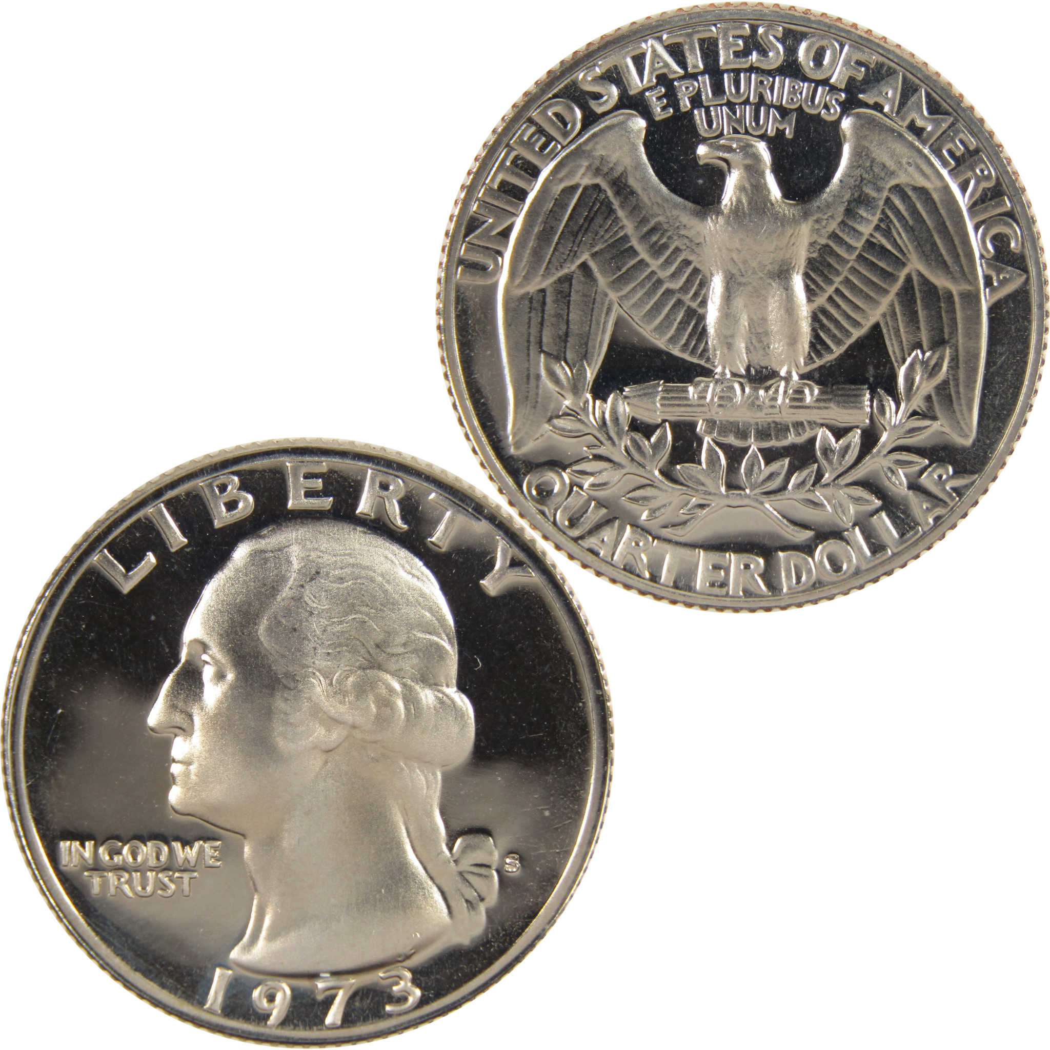 1973 S Washington Quarter Choice Proof Clad 25c Coin