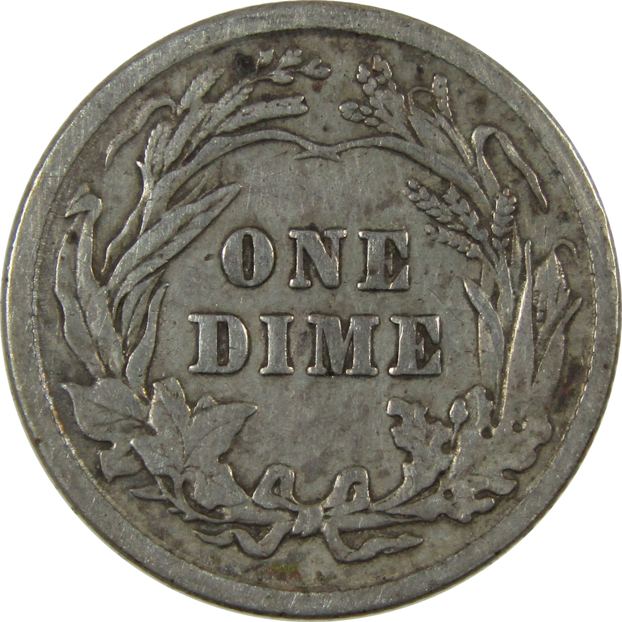 1913 Barber Silver Dime VF Very Fine 10c Coin Collectible SKU:CP1334