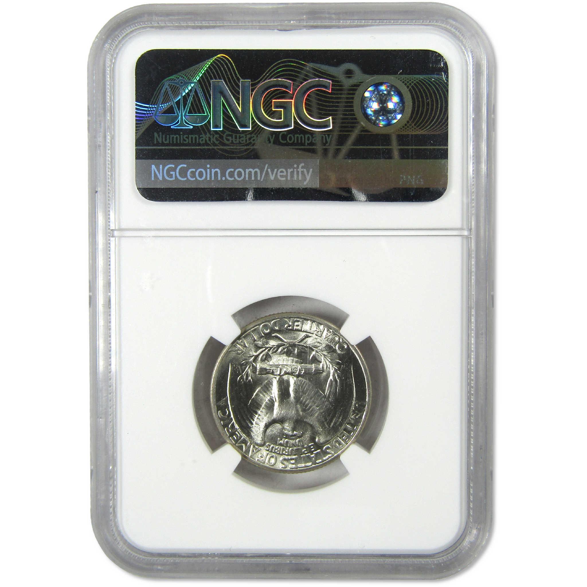 1939 Washington Silver Quarter MS 66 NGC Uncirculated 25c Coin