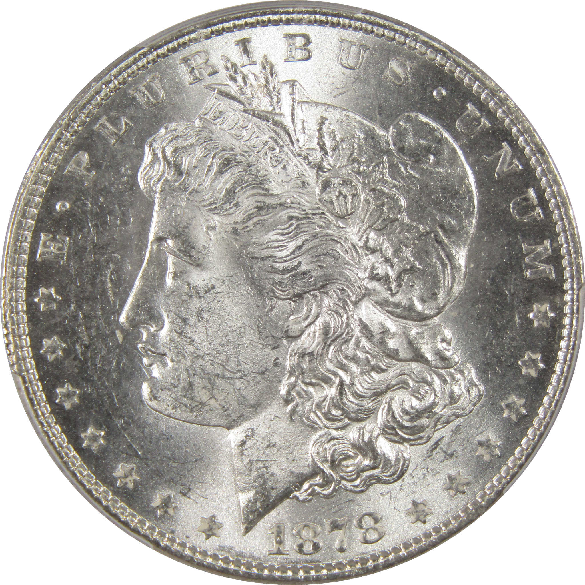 1878 7TF Rev 79 Morgan Dollar MS 62 PCGS Silver $1 Unc SKU:I11312 - Morgan coin - Morgan silver dollar - Morgan silver dollar for sale - Profile Coins &amp; Collectibles