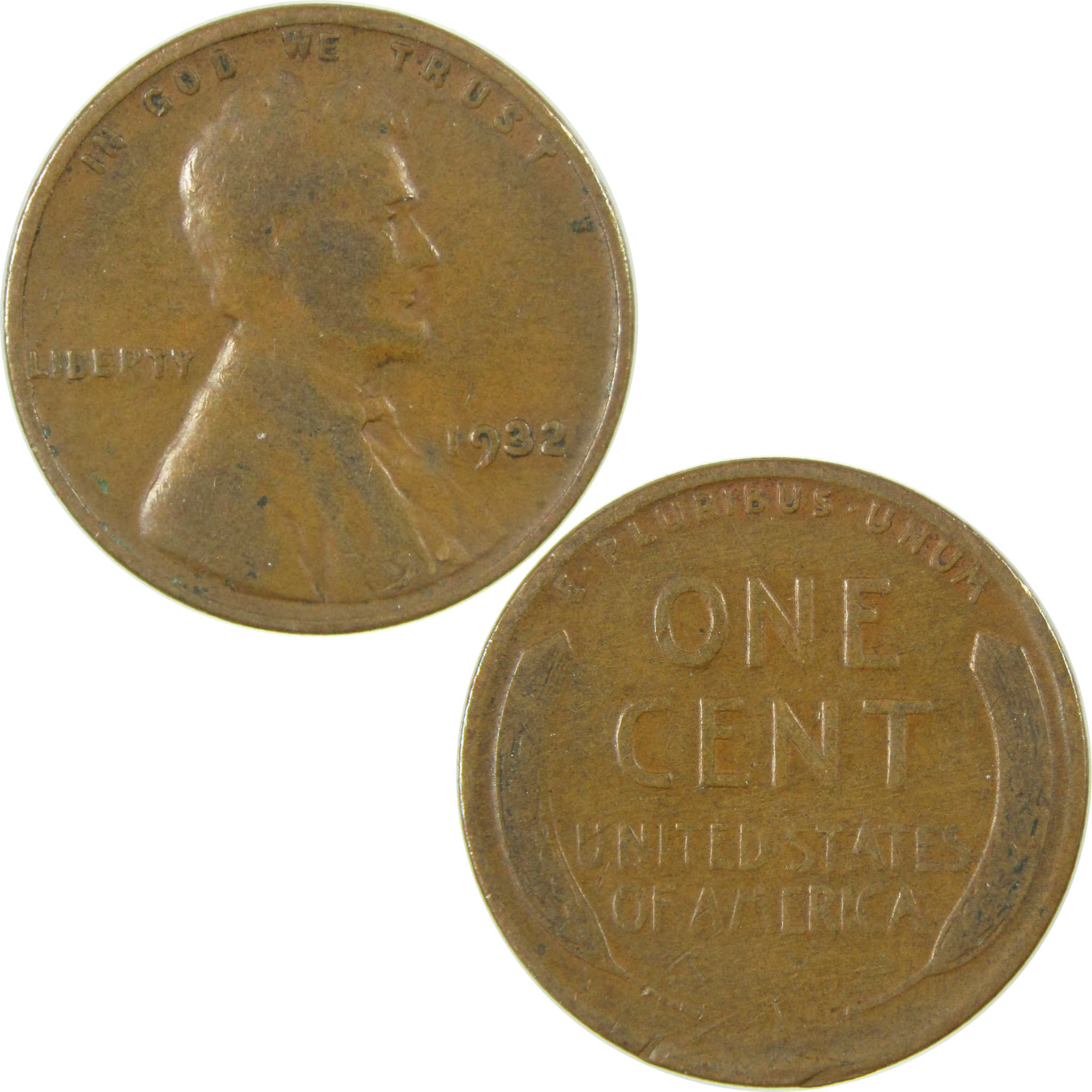 1932 Lincoln Wheat Cent VG Very Good Penny 1c Coin SKU:I26765