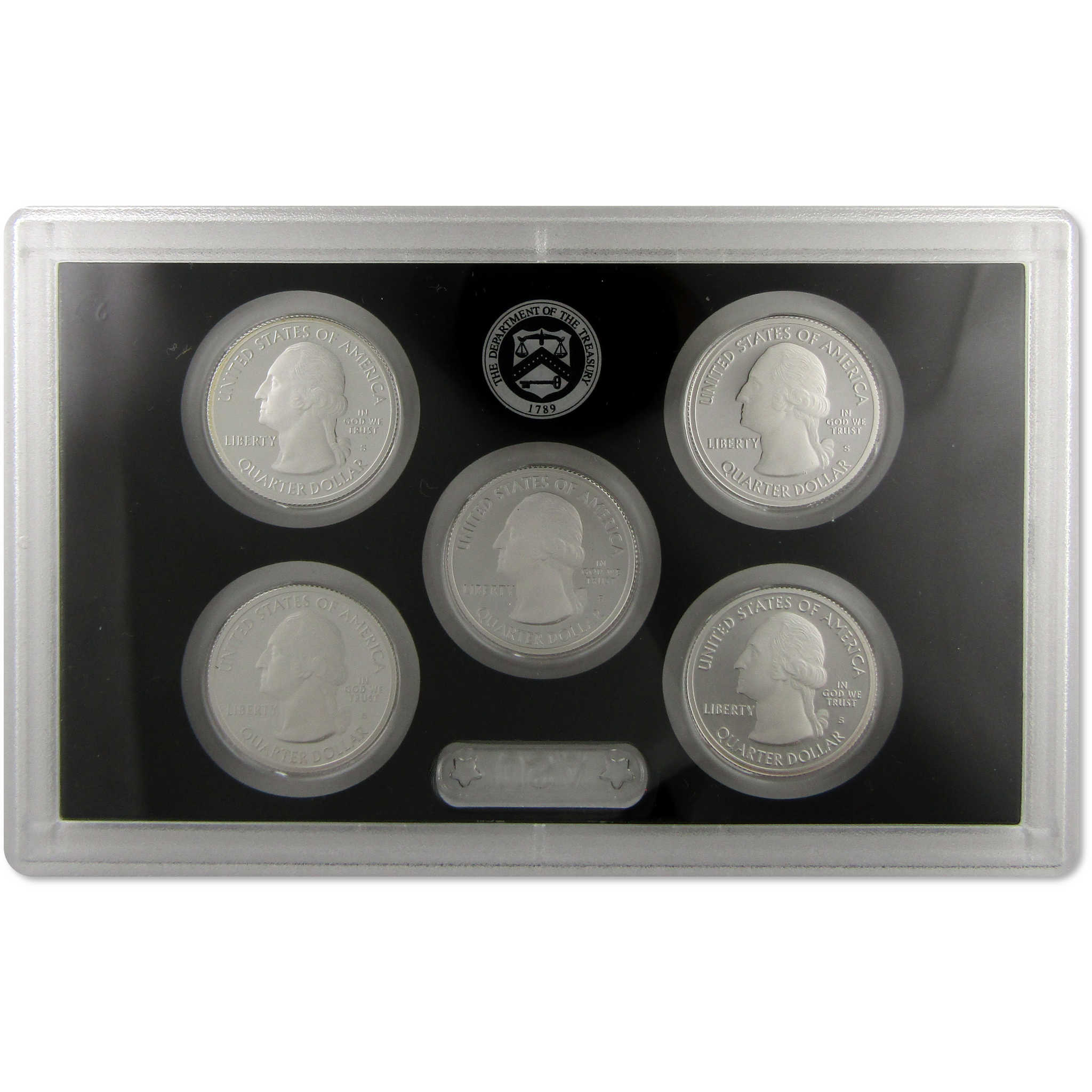 2019 Silver Proof Set U.S Mint OGP COA with 2019-W Reverse Proof Penny