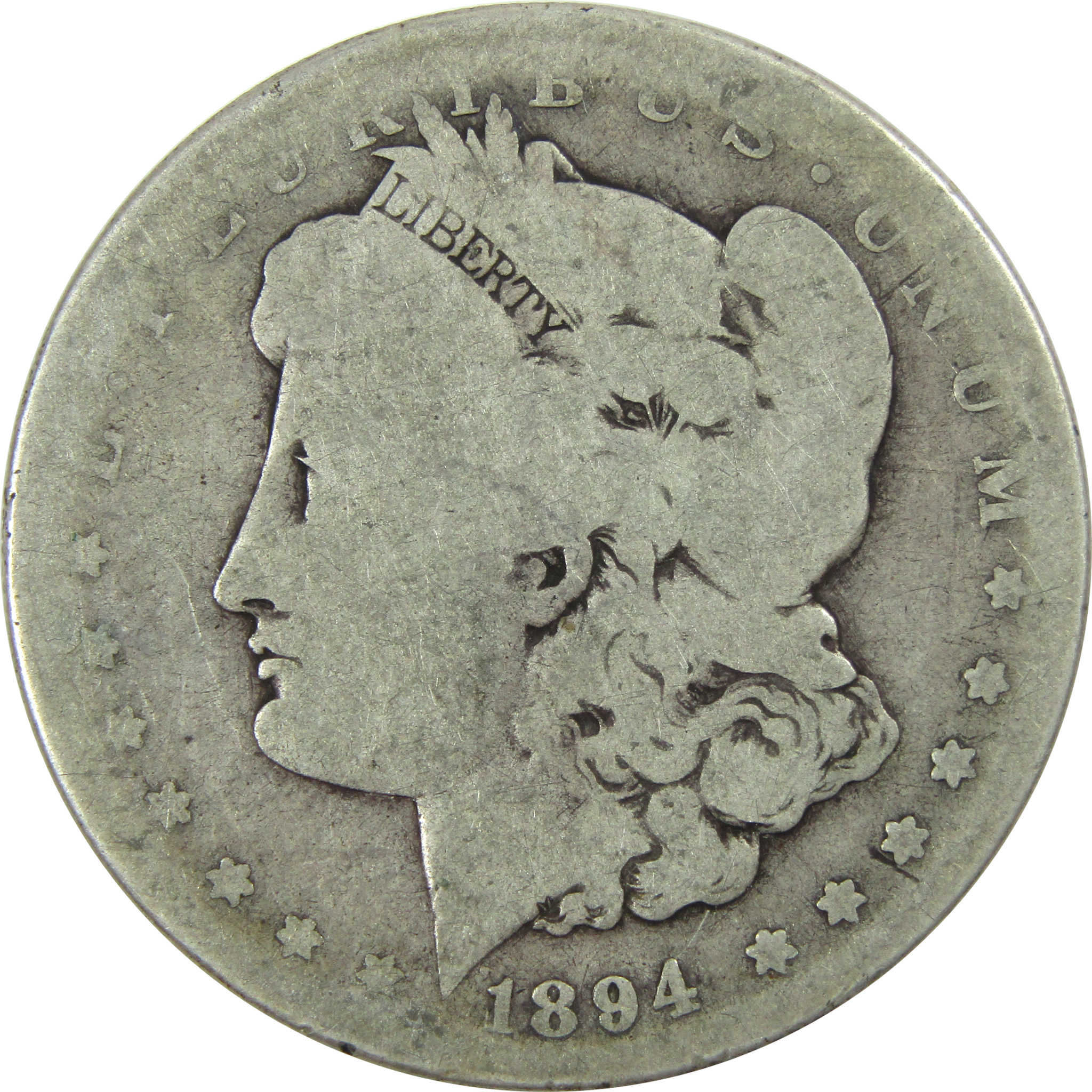 1894 S Morgan Dollar AG About Good Silver $1 Coin SKU:I13726 - Morgan coin - Morgan silver dollar - Morgan silver dollar for sale - Profile Coins &amp; Collectibles