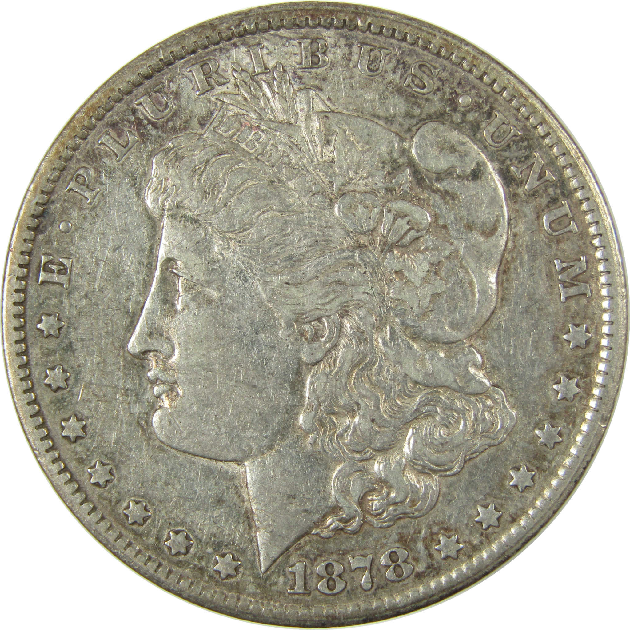 1878 CC Morgan Silver Dollar XF EF Extremely Fine $1 Coin SKU:I26059 - Morgan coin - Morgan silver dollar - Morgan silver dollar for sale - Profile Coins &amp; Collectibles