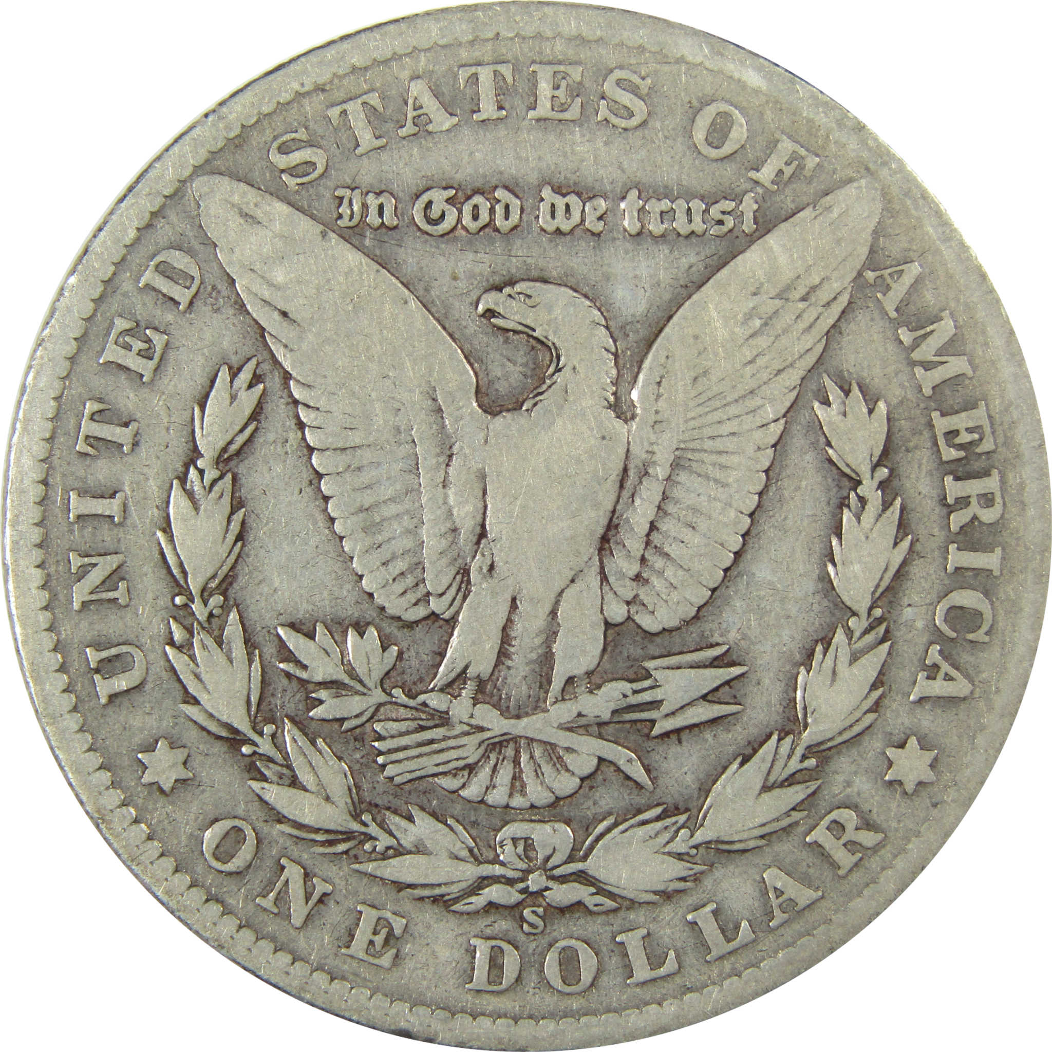 1904 S Morgan Silver Dollar VG Very Good Details $1 Coin SKU:I26612 - Morgan coin - Morgan silver dollar - Morgan silver dollar for sale - Profile Coins &amp; Collectibles