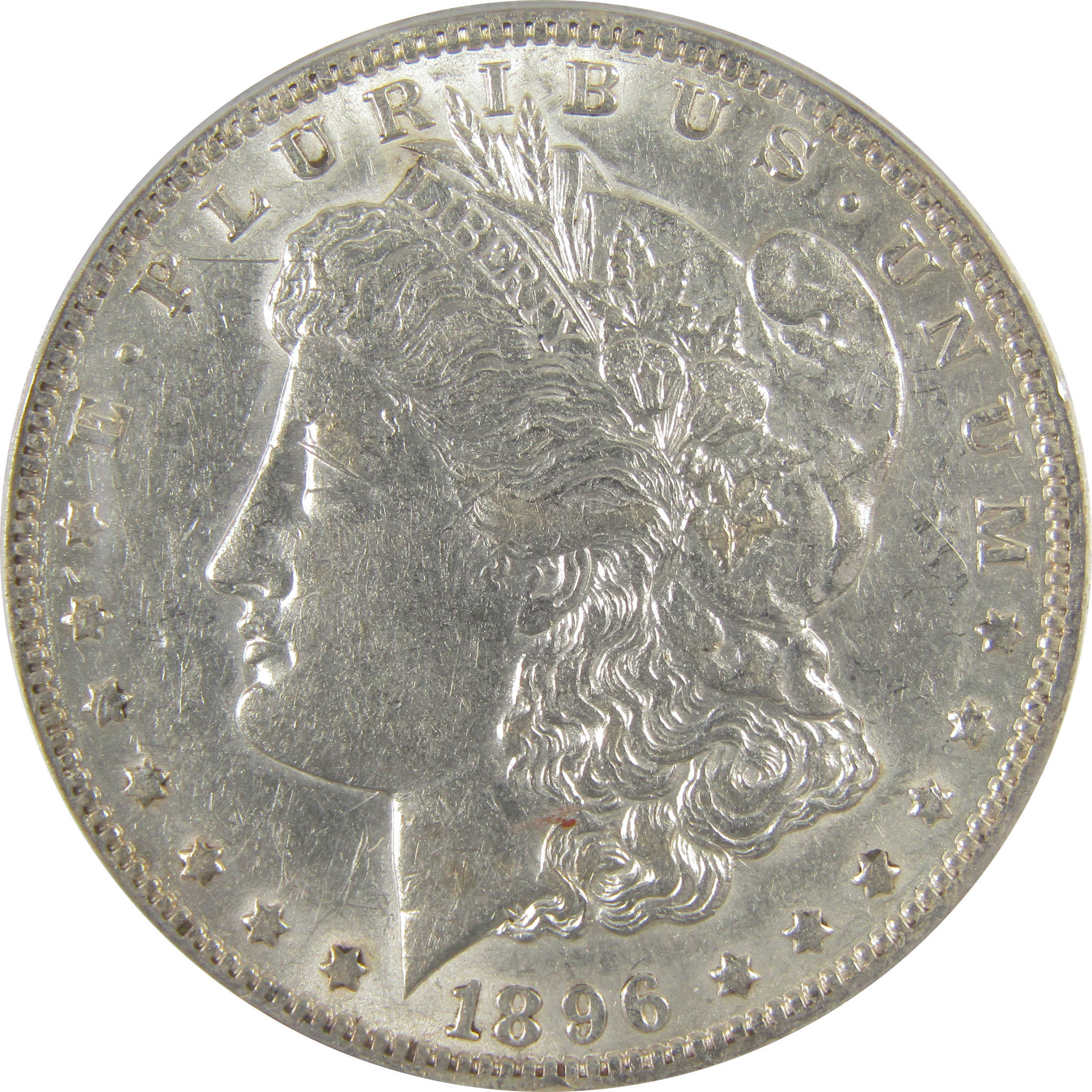 1896 O Morgan Dollar AU 50 Details ANACS Silver $1 Coin SKU:I19013 - Morgan coin - Morgan silver dollar - Morgan silver dollar for sale - Profile Coins &amp; Collectibles