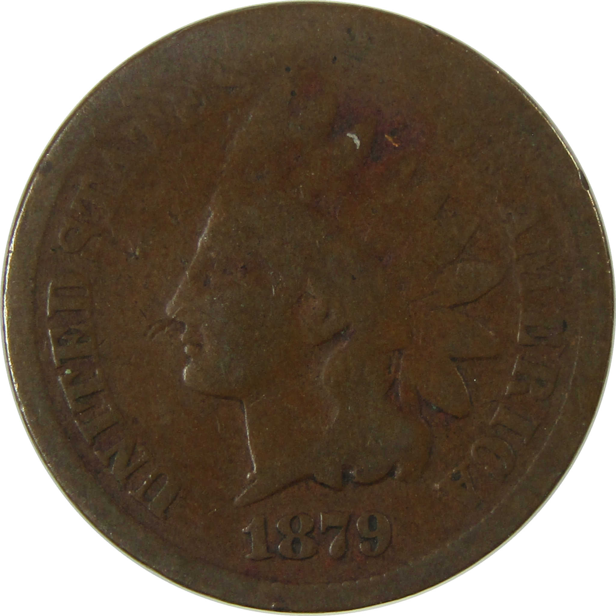 1879 Indian Head Cent G Good Penny 1c Coin Collectible SKU:I28248