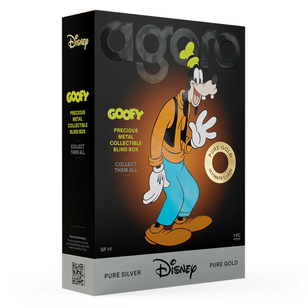 2026 Agoro Disney Goofy 1/2 oz Coin Collectible Blind Box SKU:OPC279