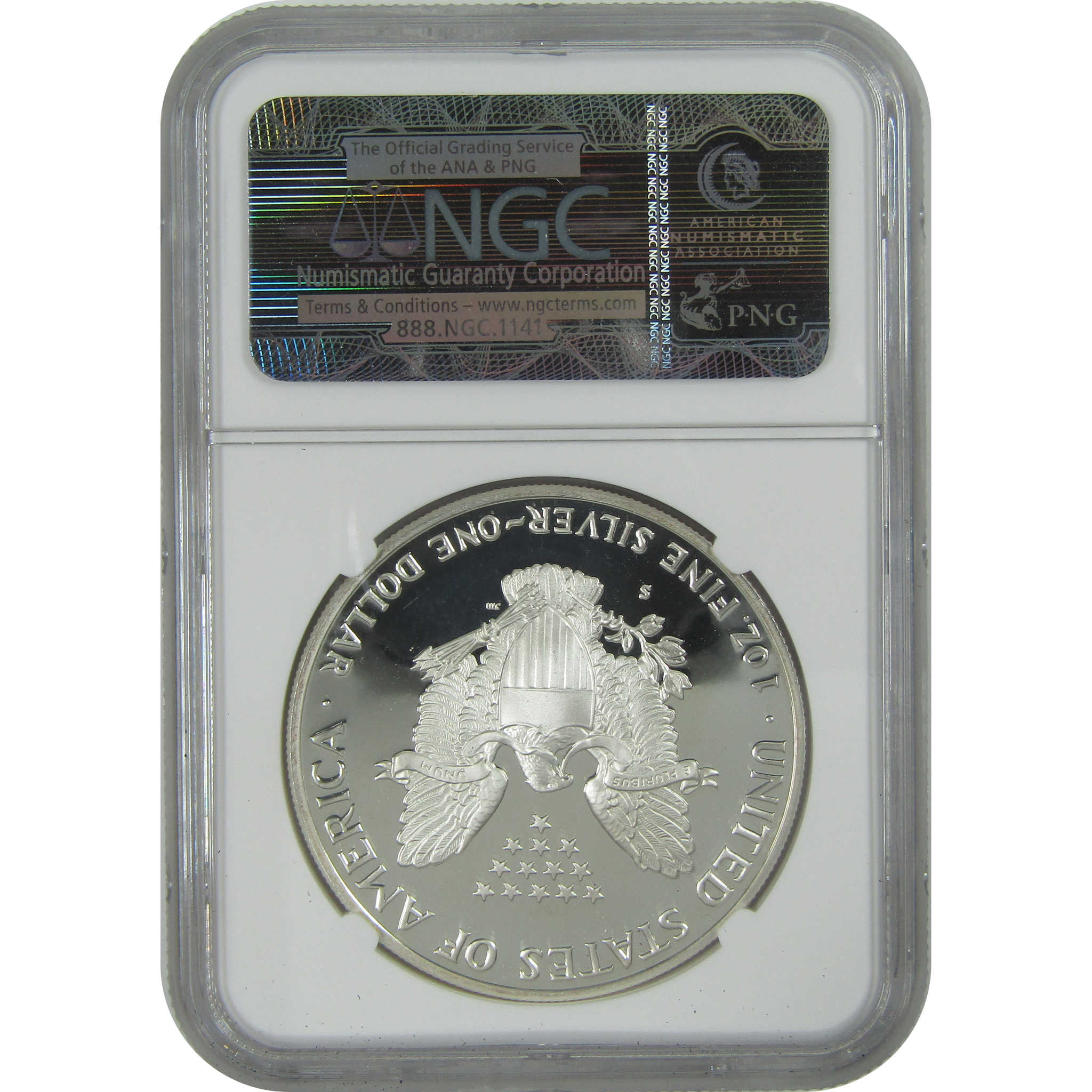 1987 S American Eagle $1 PF 69 UCAM NGC 1 oz .999 Silver SKU:CPC9509