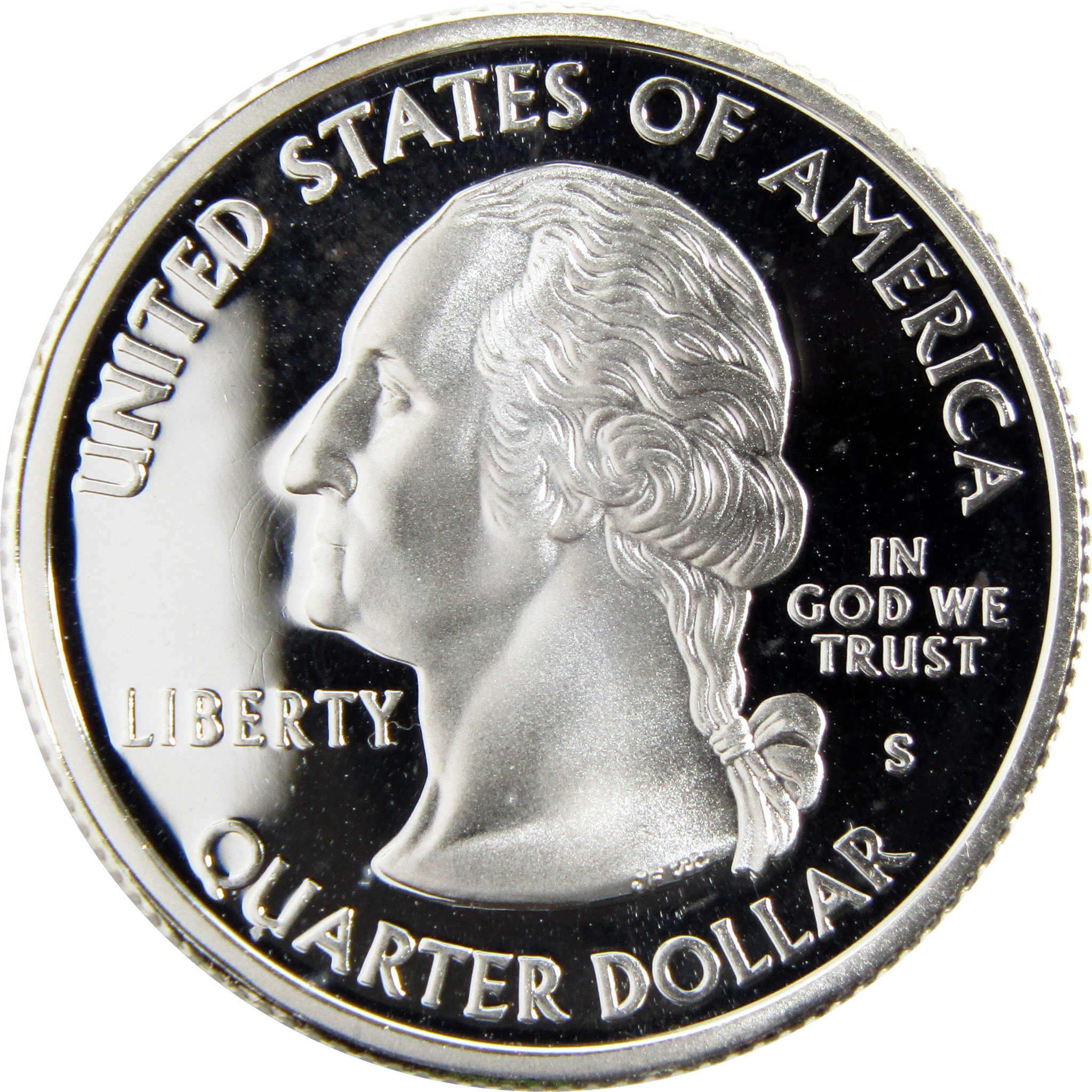 2000 S Massachusetts State Quarter Silver 25c Proof Coin