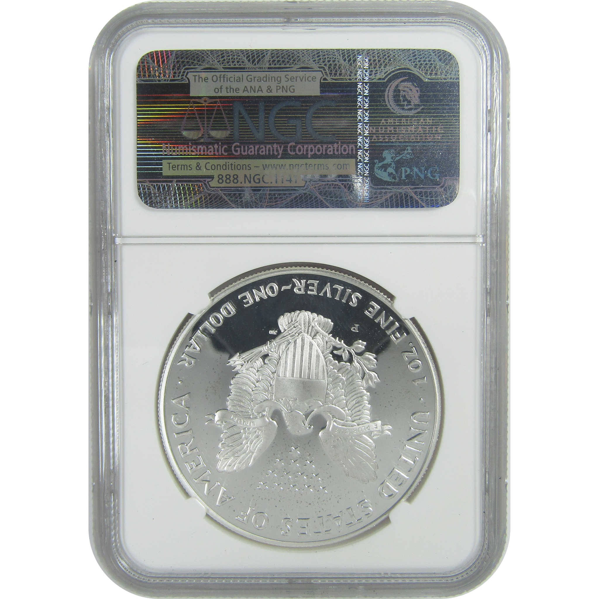 1993 P American Silver Eagle PF 69 UCAM NGC Proof $1 SKU:CPC9462