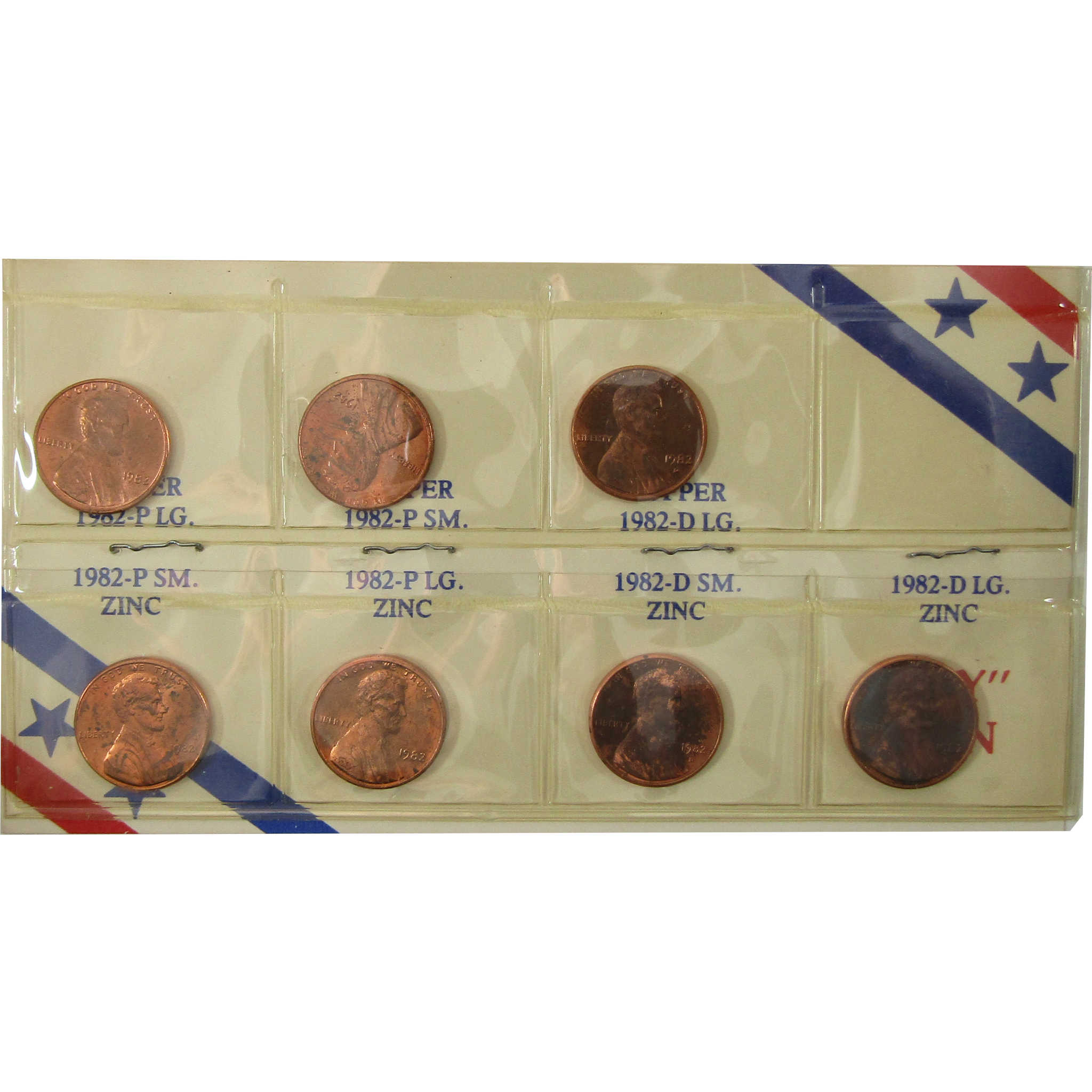 1982 P&D Unofficial 15-Coin Uncirculated Mint Set SKU:I28191