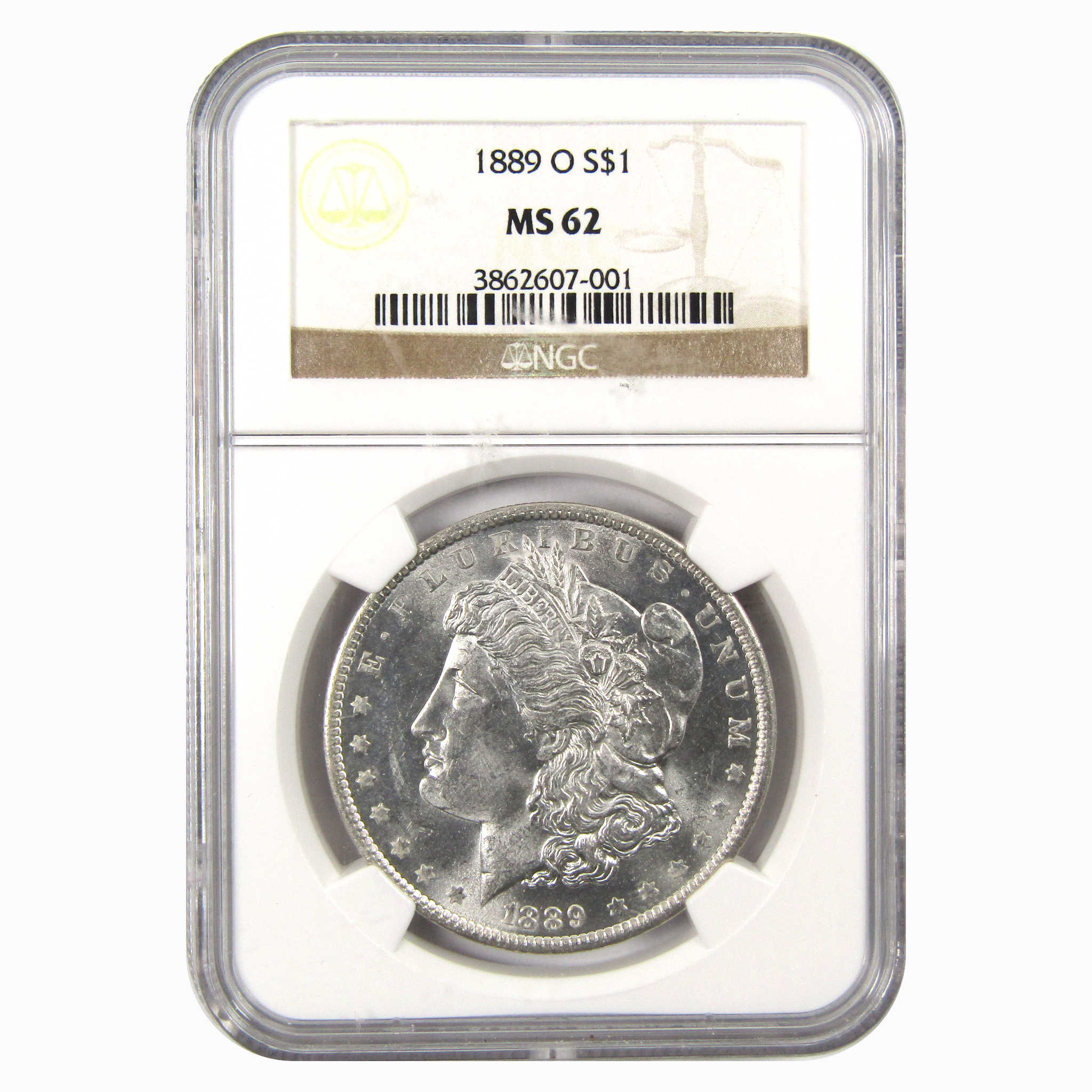 1889 O Morgan Dollar MS 62 NGC 90% Silver Uncirculated Coin SKU:I9838 - Morgan coin - Morgan silver dollar - Morgan silver dollar for sale - Profile Coins &amp; Collectibles