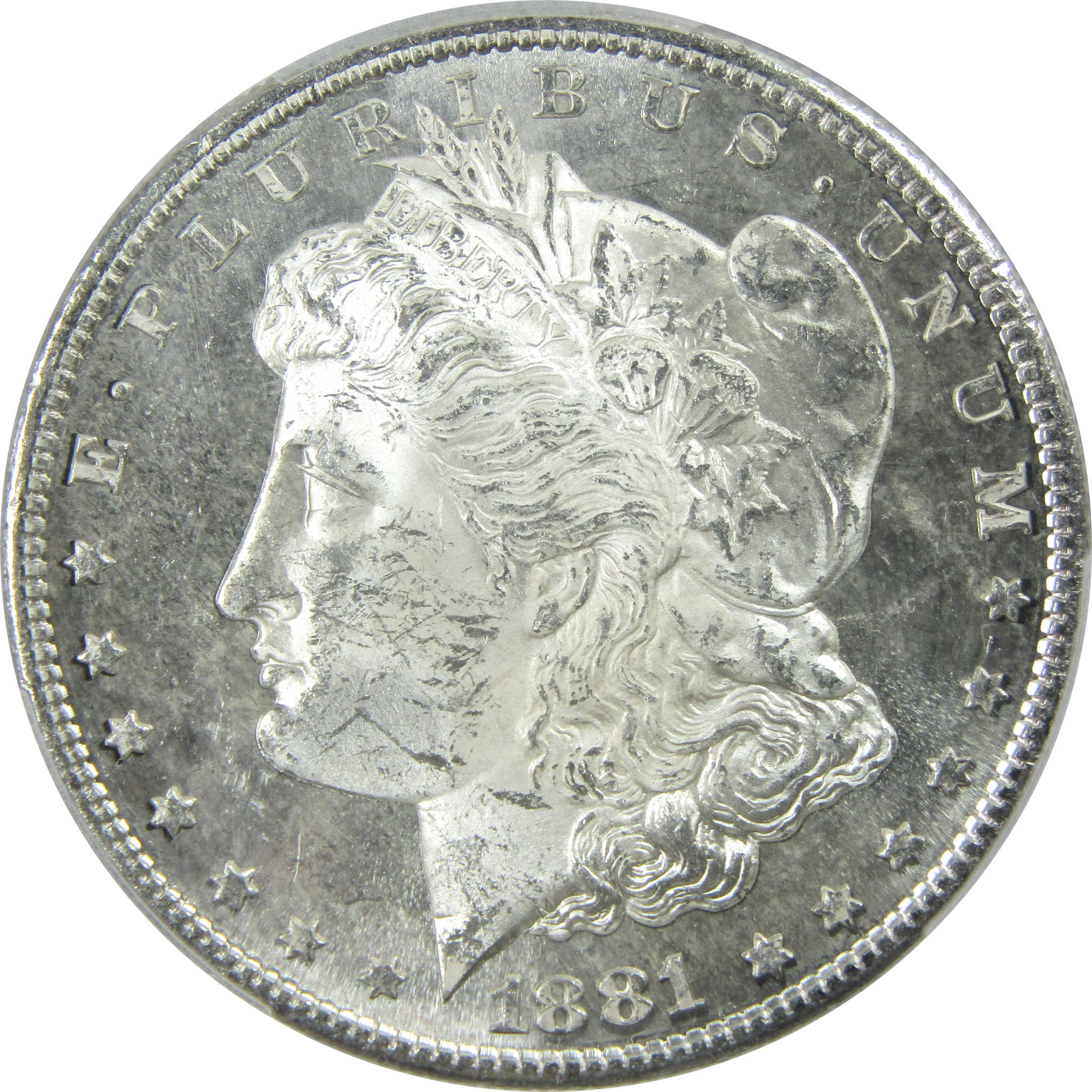 1881 S Morgan Dollar MS 64 PCGS Silver $1 Uncirculated Coin SKU:I13777 - Morgan coin - Morgan silver dollar - Morgan silver dollar for sale - Profile Coins &amp; Collectibles