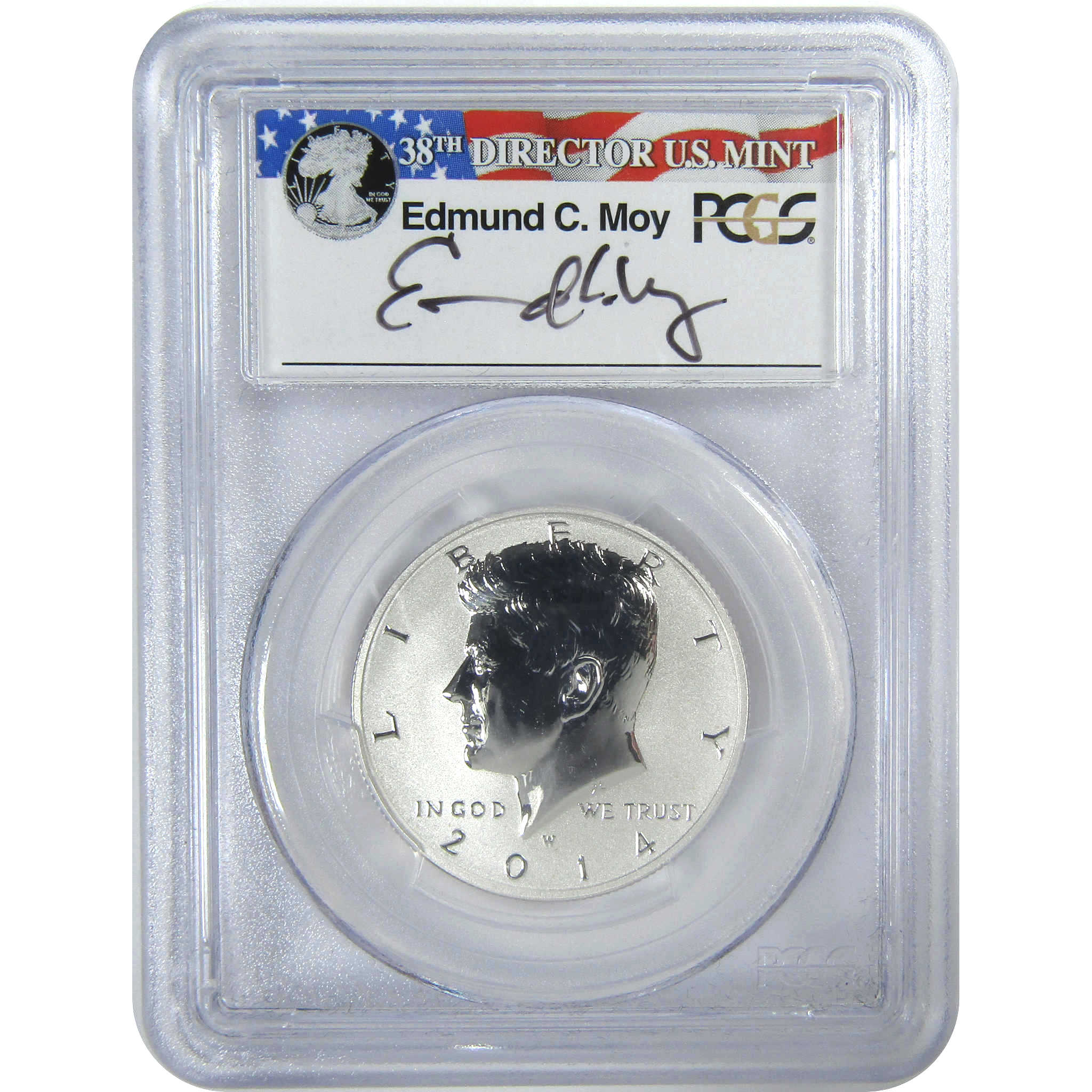 2014 W Kennedy Half Dollar PR 70 PCGS Silver Reverse Proof SKU:CPC9365