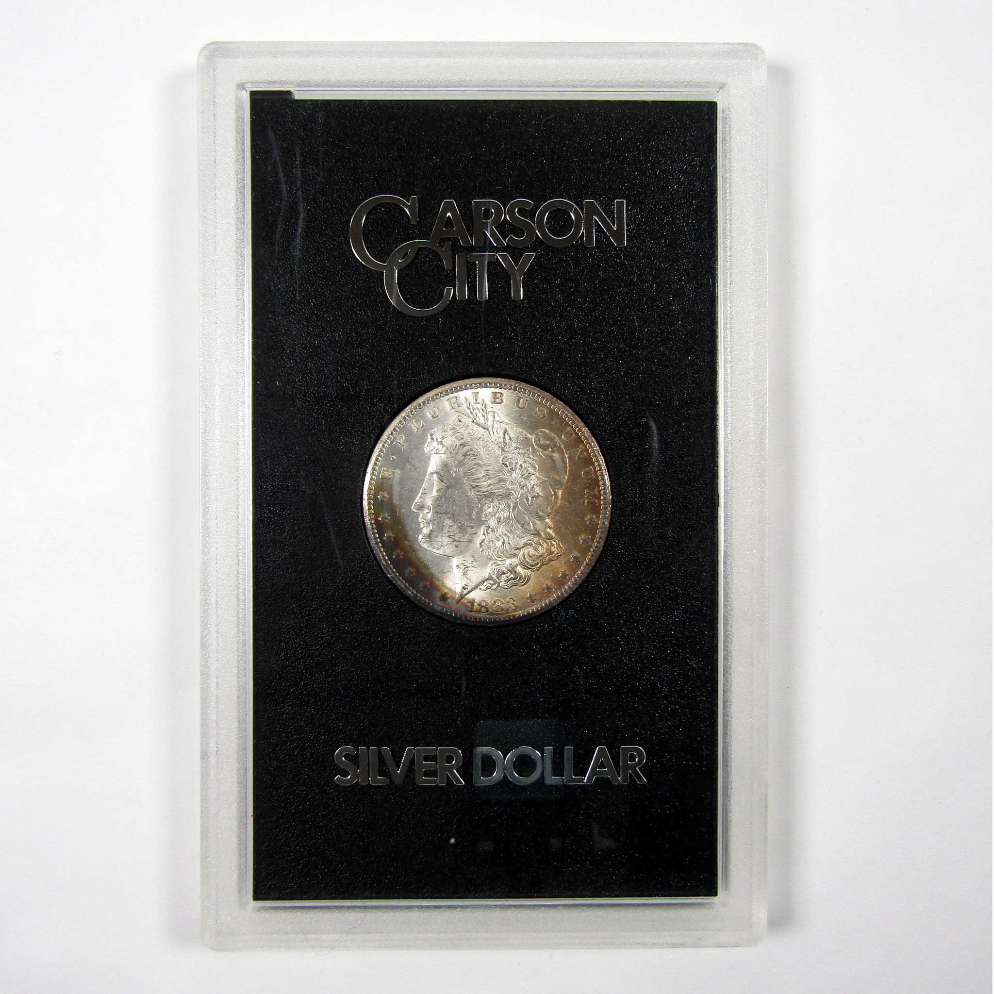 1883 CC GSA Morgan Dollar BU Uncirculated Silver $1 Toned SKU:I9008