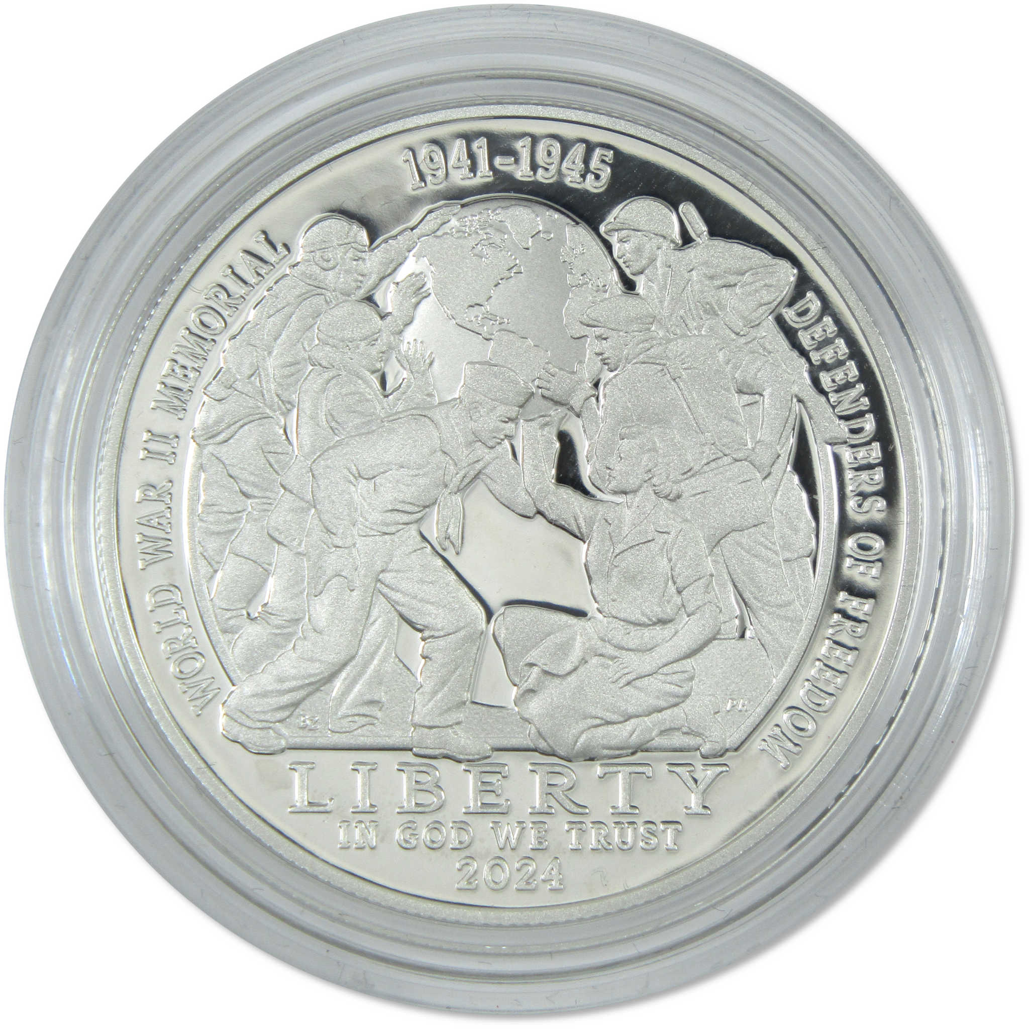 Greatest Generation Commemorative 2024 P Silver $1 Proof SKU:OPC137
